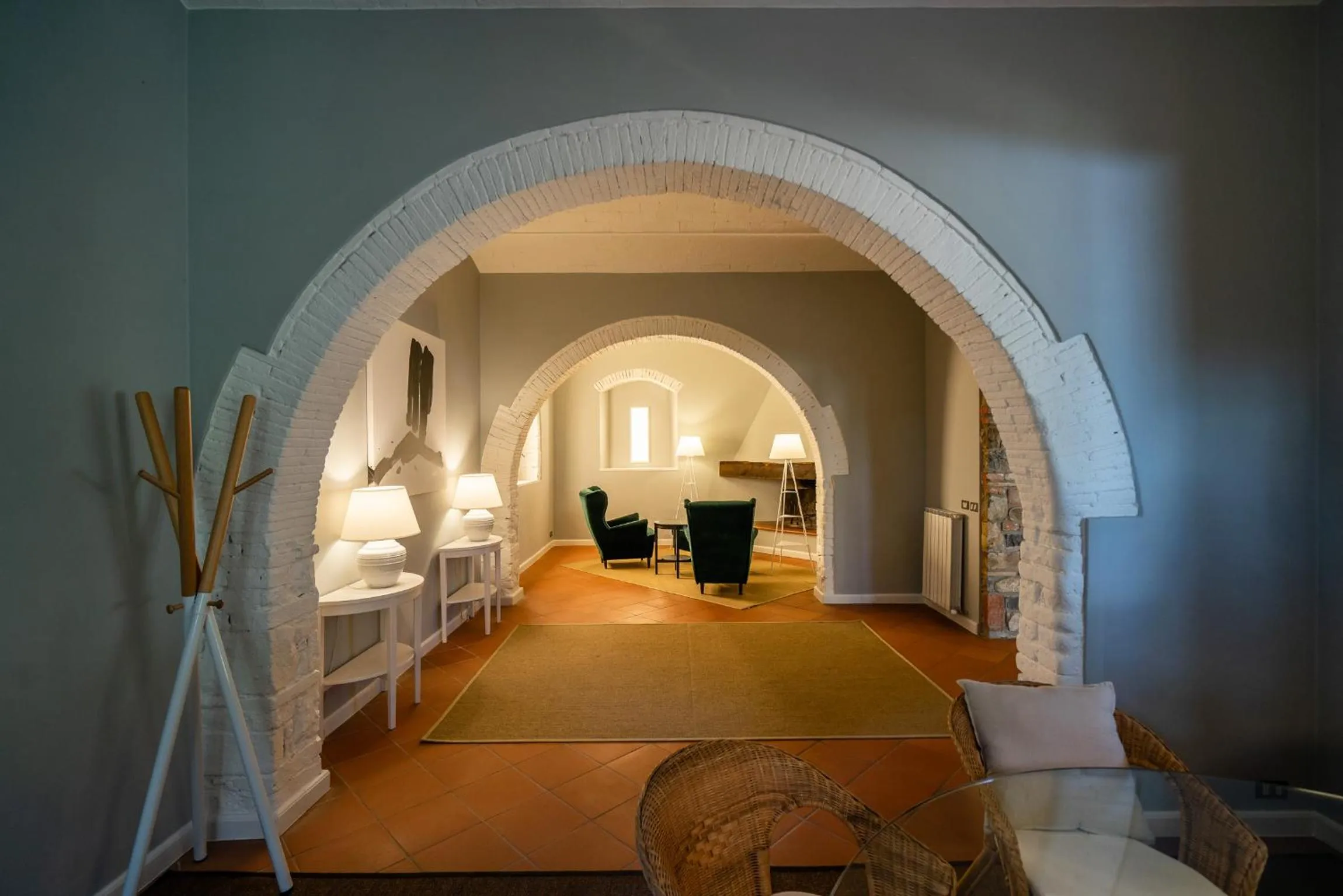 Living room, Bed in Relais La Martina