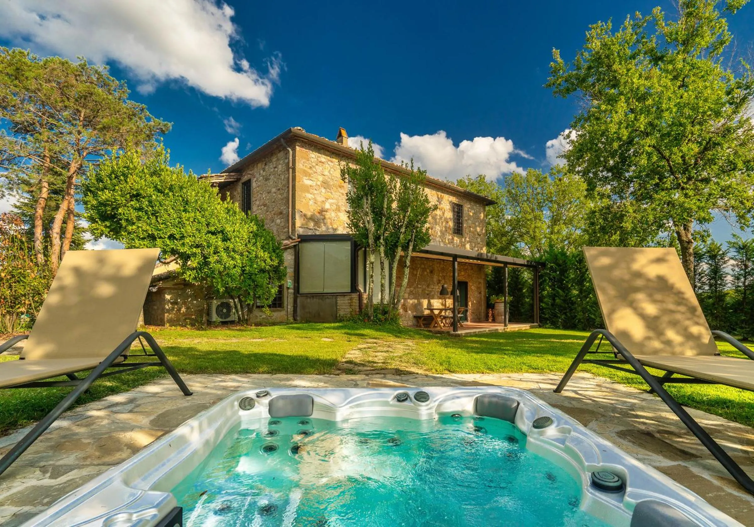 Swimming pool in Relais La Martina