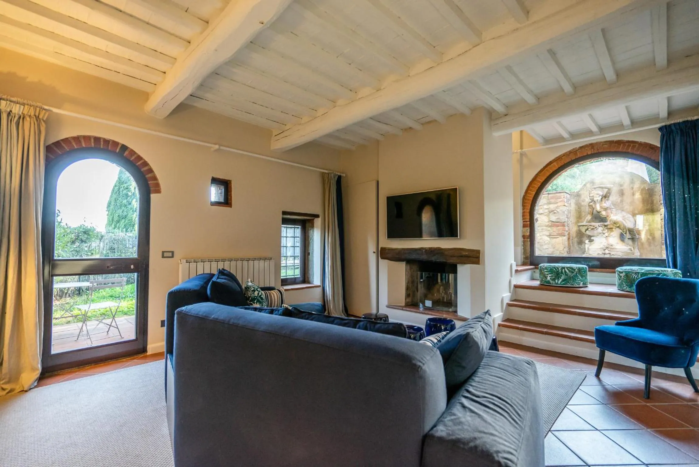 Living room in Relais La Martina