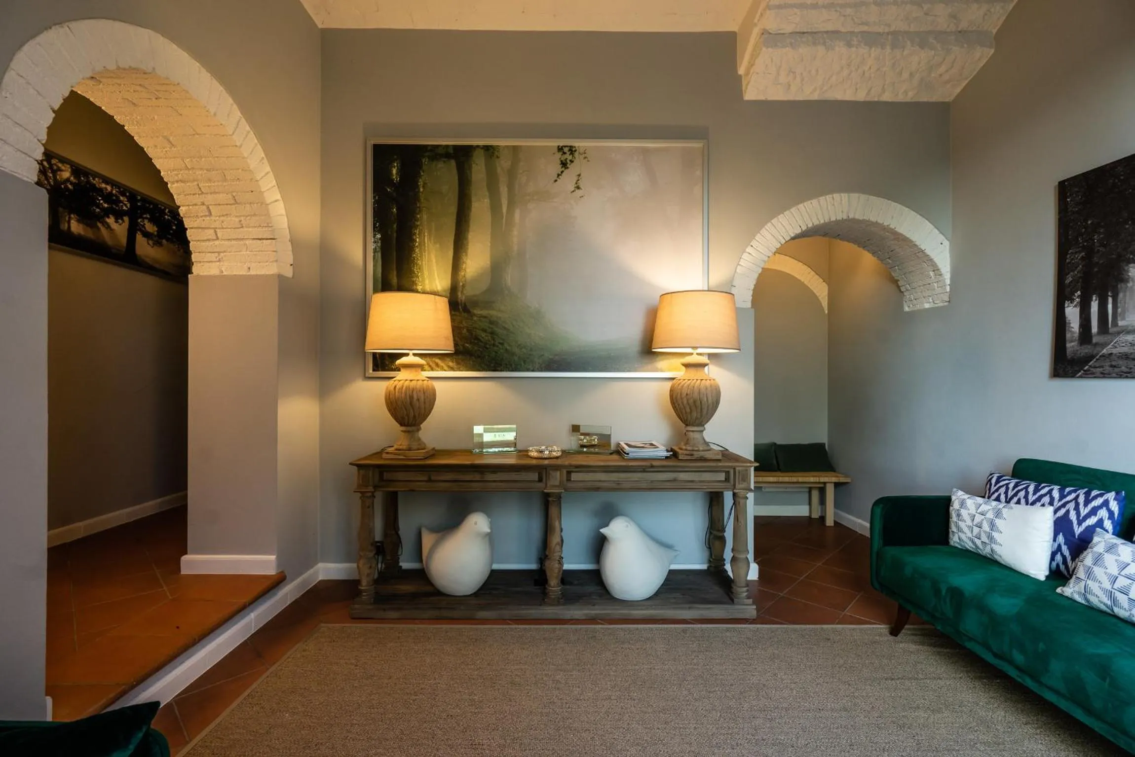 Living room in Relais La Martina