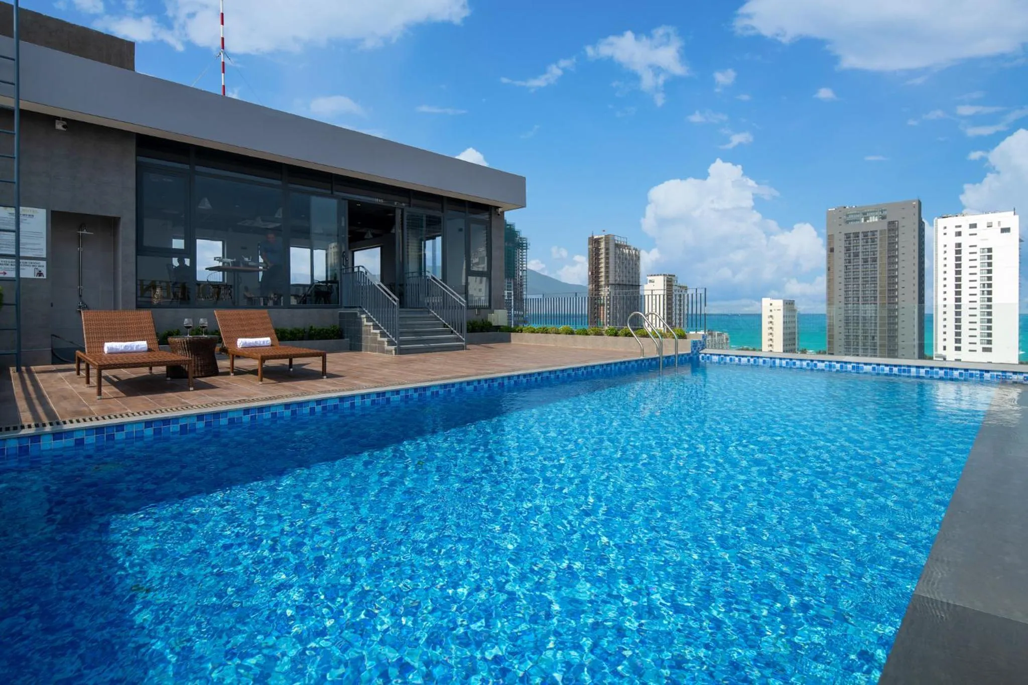 Balcony/Terrace in Yes Hotel Đà Nẵng