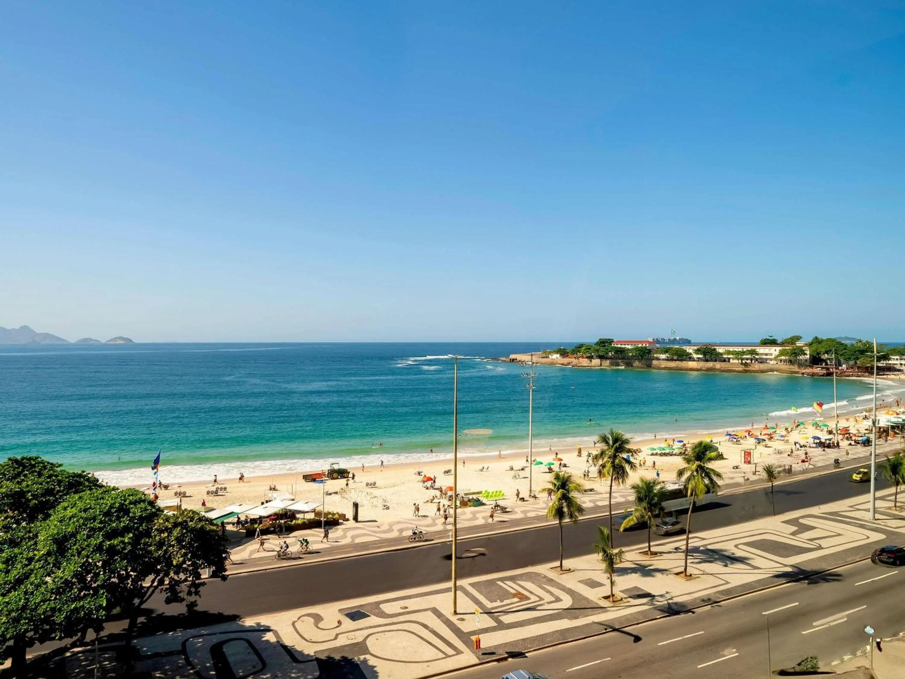 Bedroom in Grand Mercure Rio de Janeiro Copacabana