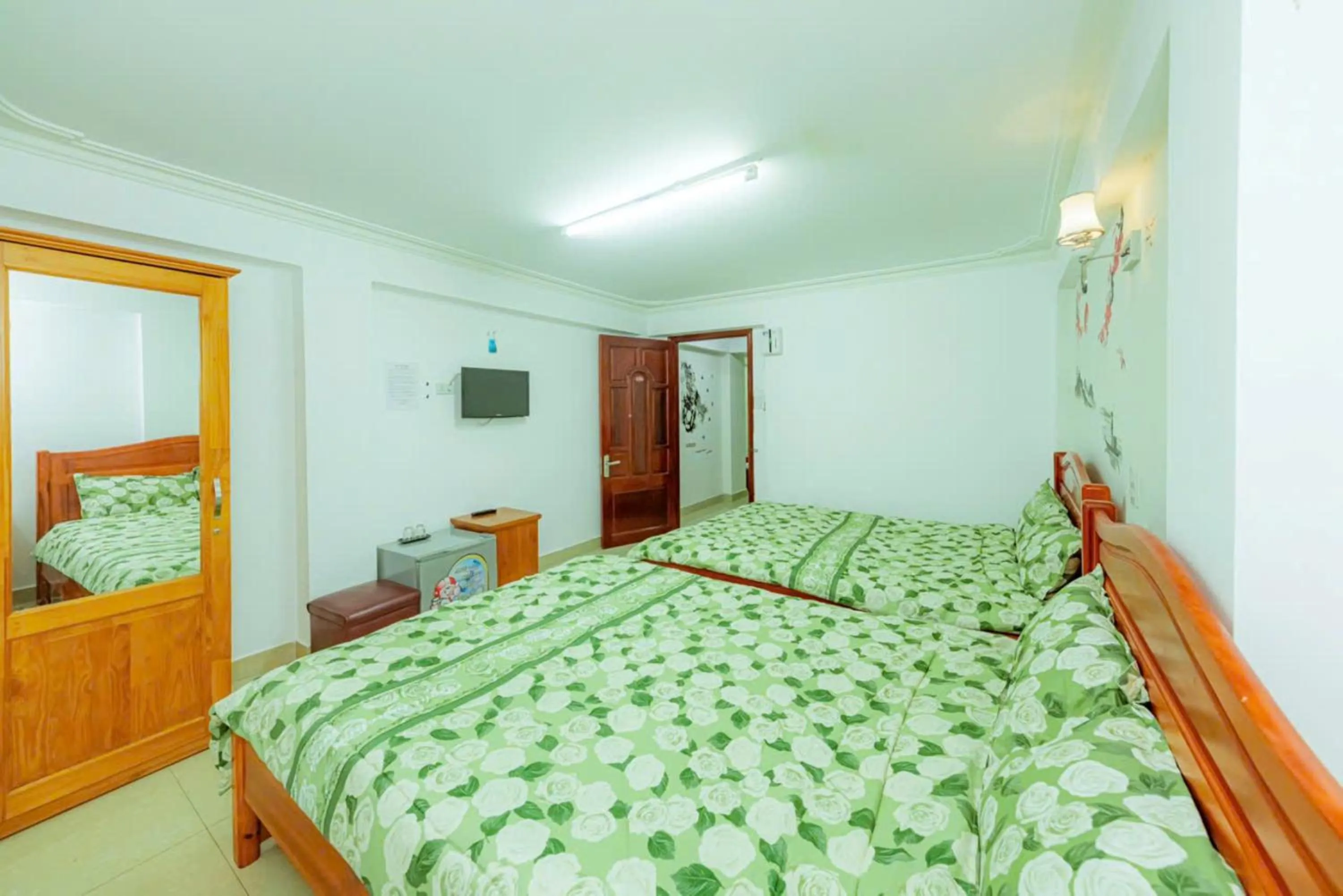 Bed in Reverie Hotel