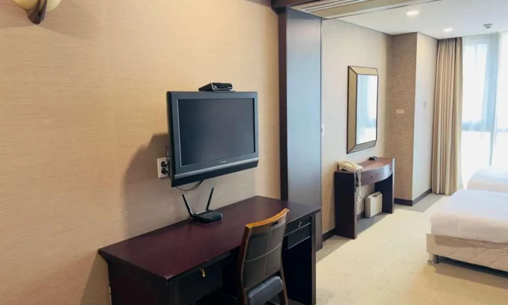 Bed in Busan Centum Victoria hotel