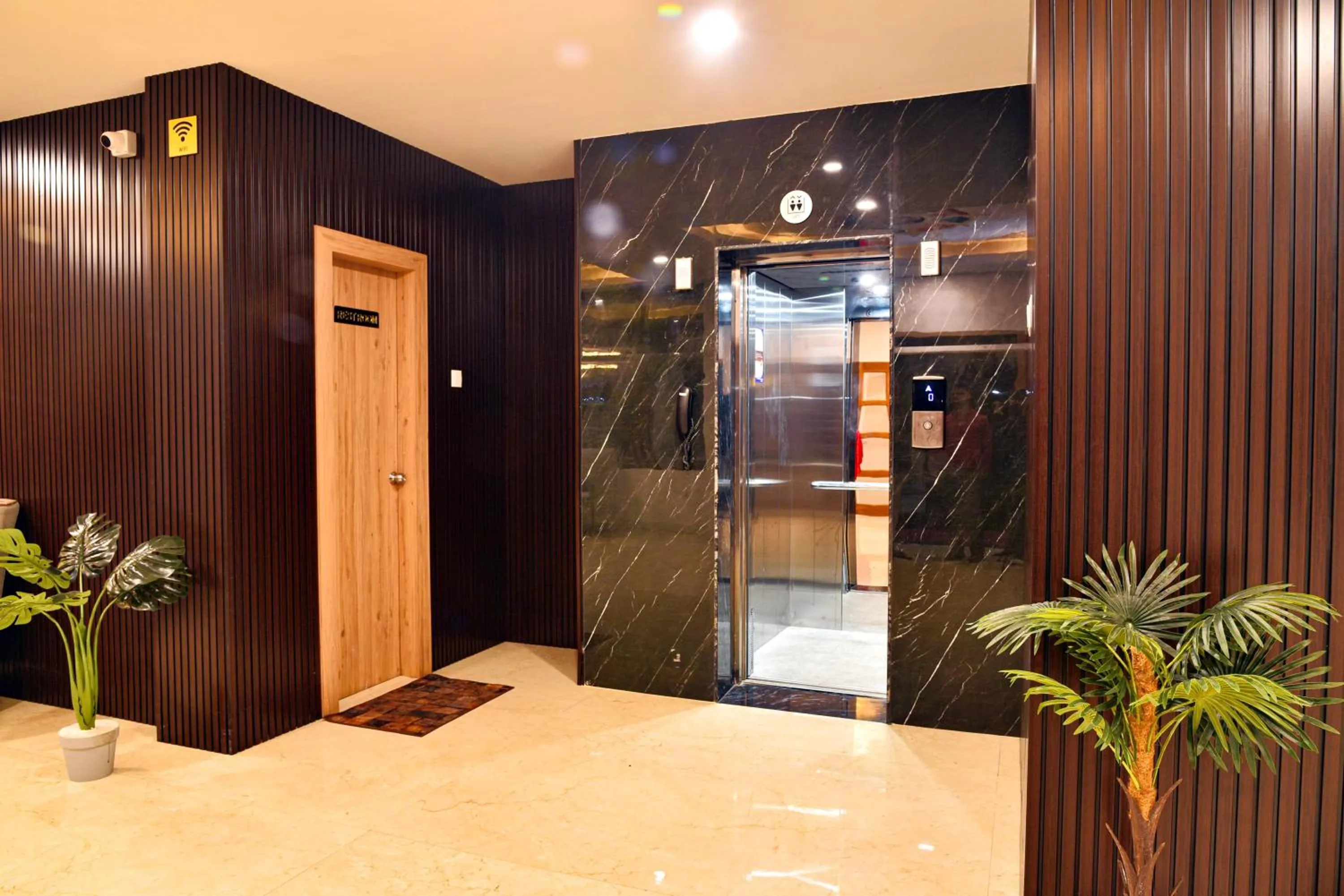 elevator in Rufina Pinasa Residency