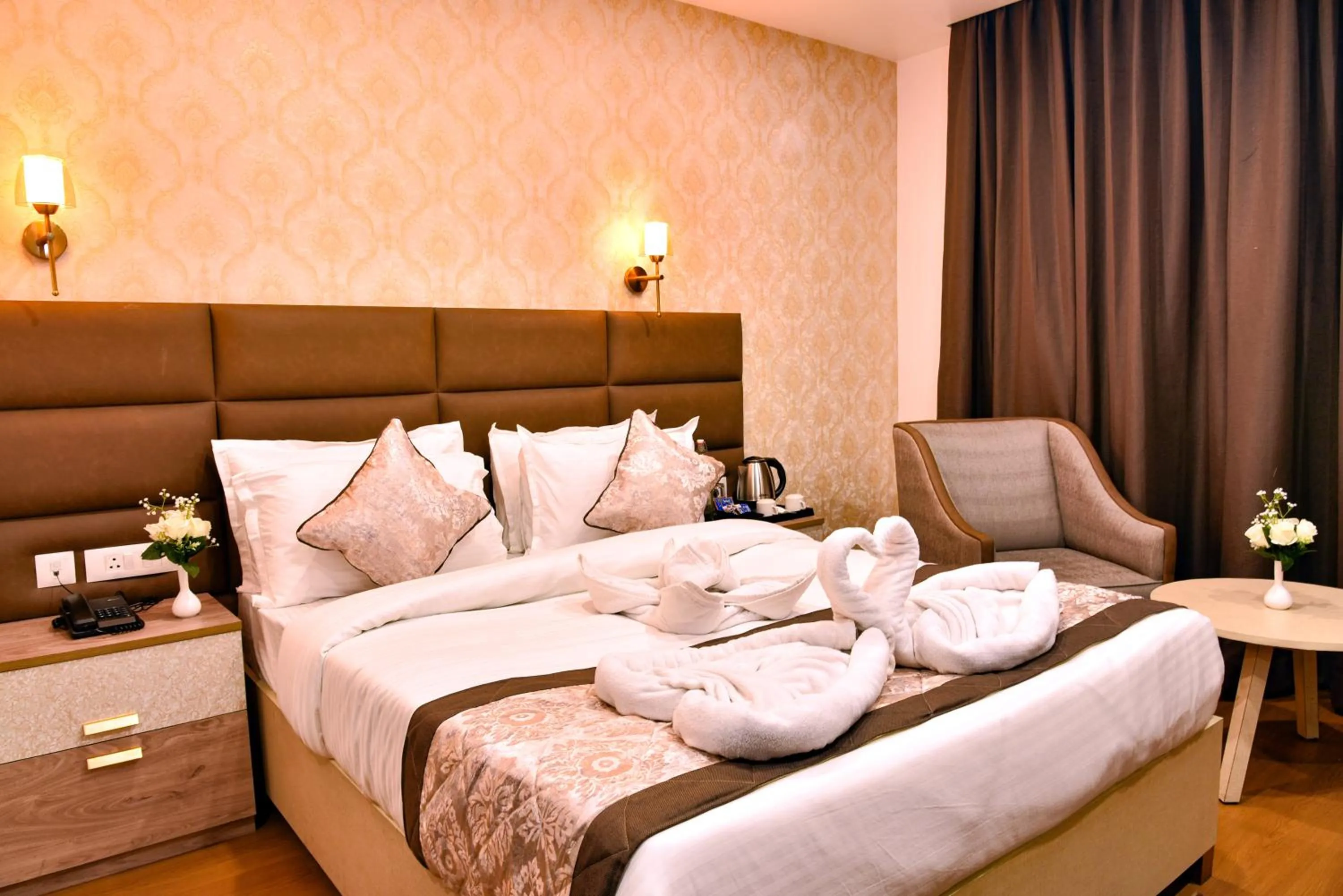 Bedroom, Bed in Rufina Pinasa Residency