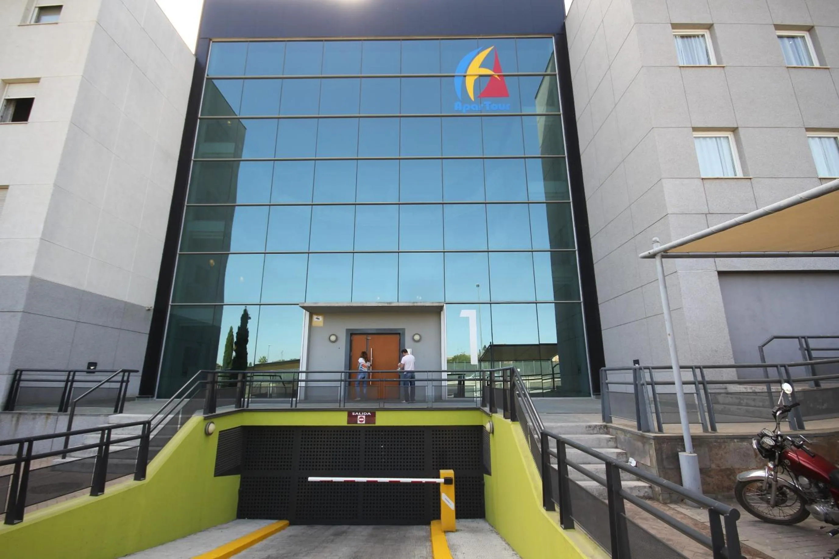 Facade/entrance in Apartamentos Vértice Sevilla Aljarafe