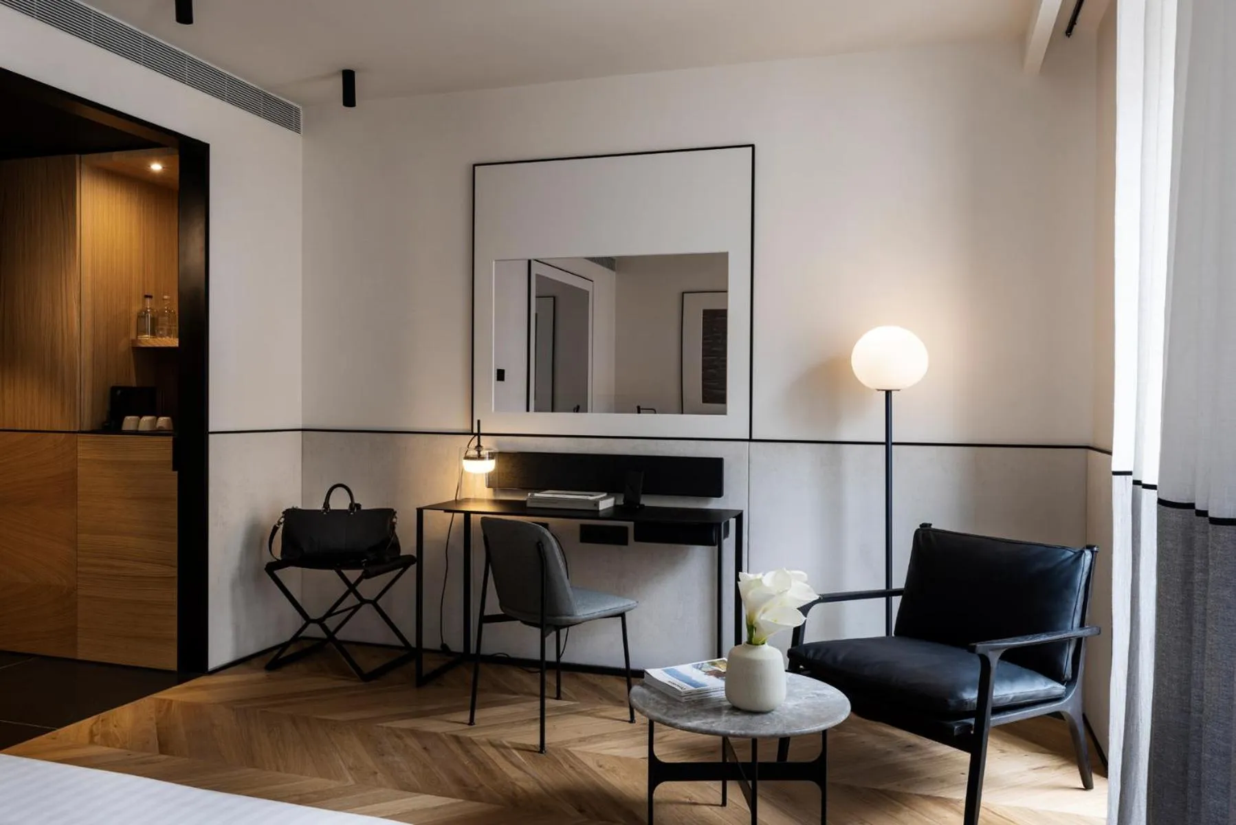 Seating area in Juno Hotel Sofia, a Member of Design Hotels