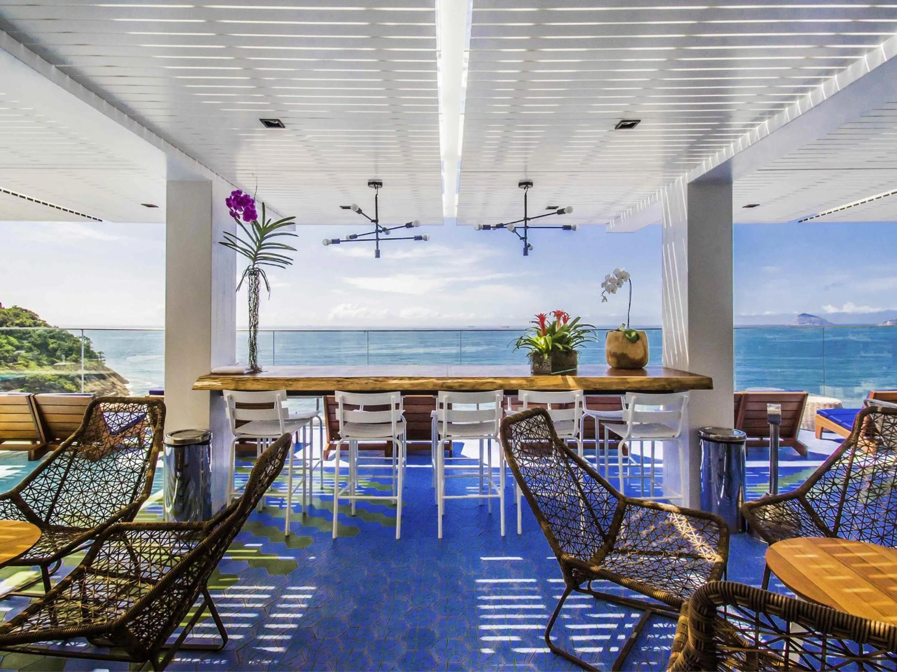 Lounge or bar in Novotel Rio de Janeiro Leme