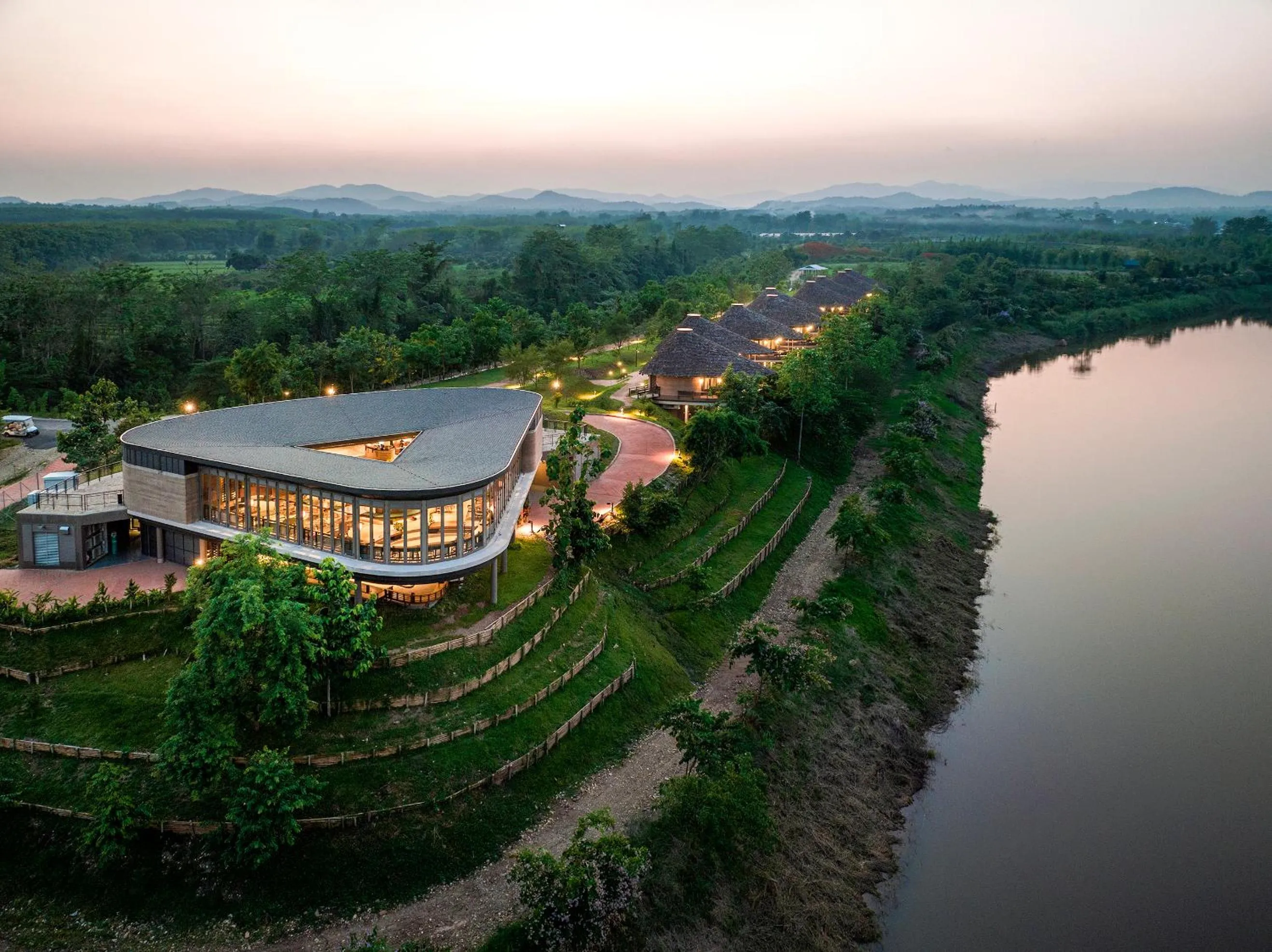 Property building in Patamma Hideaway Resort