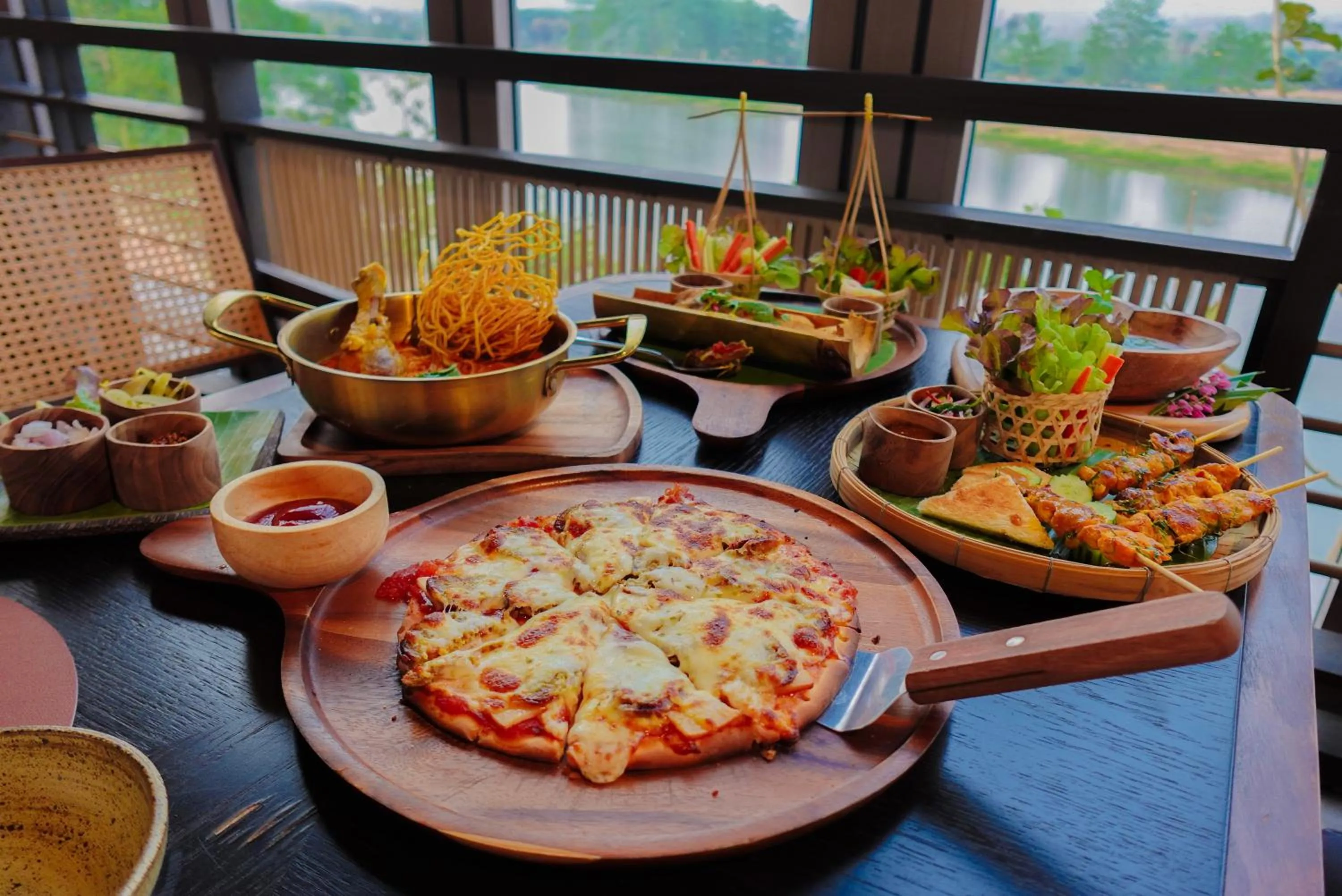 Restaurant/places to eat in Patamma Hideaway Resort