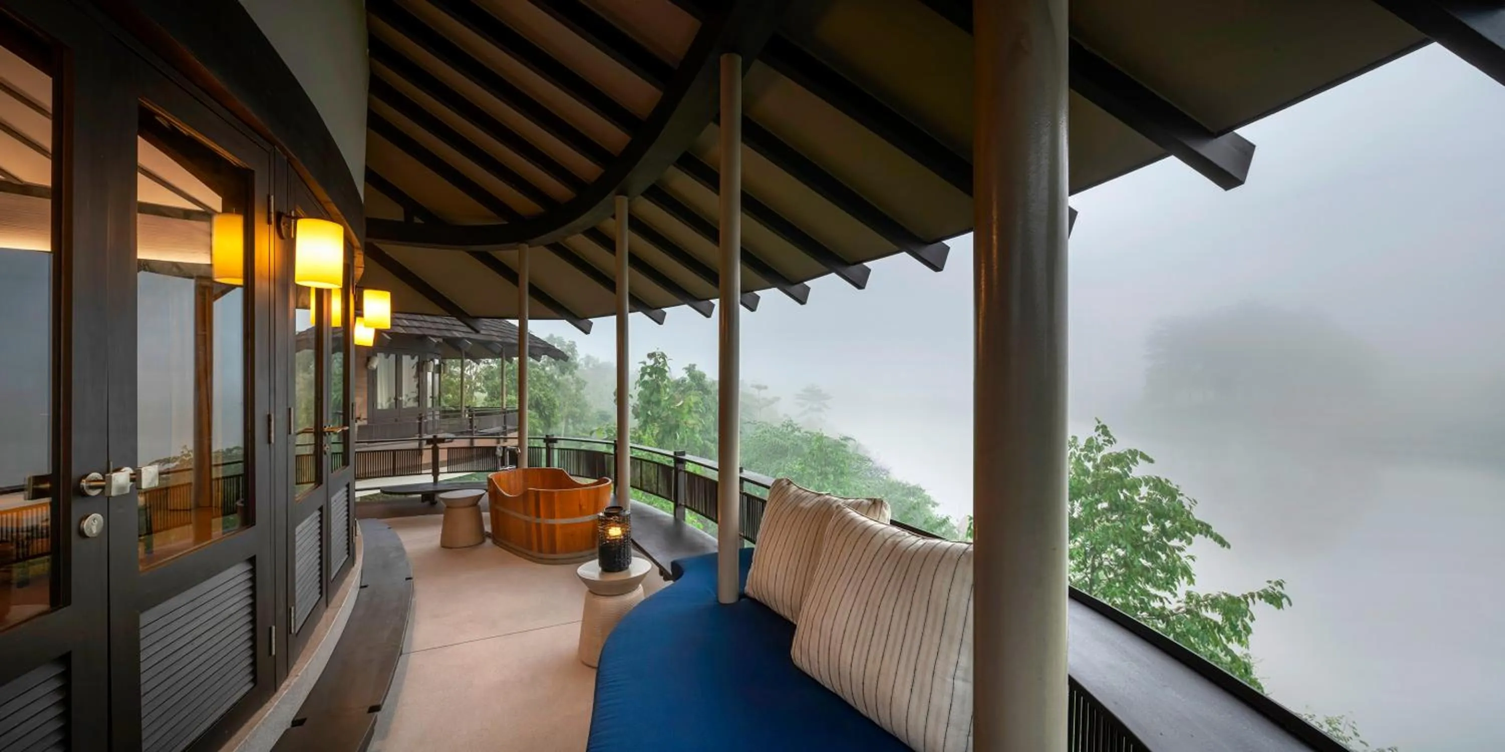 Balcony/Terrace in Patamma Hideaway Resort