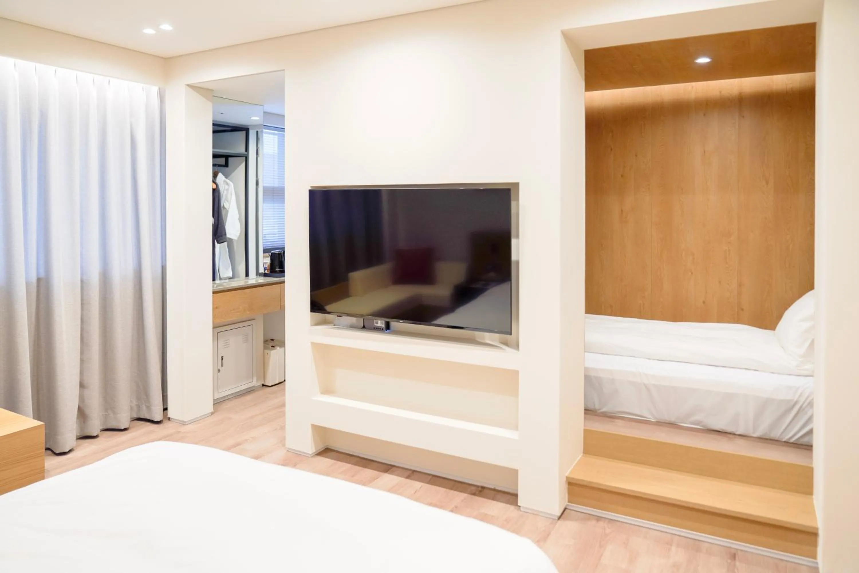 Bed in Eden Foret Hotel