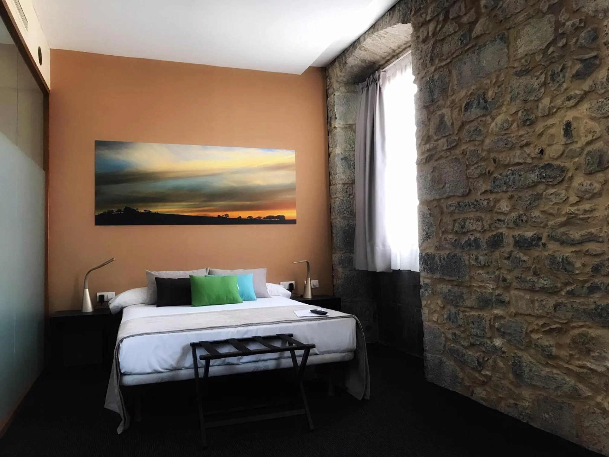 Photo of the whole room, Bed in Hotel Balneario Orduña Plaza