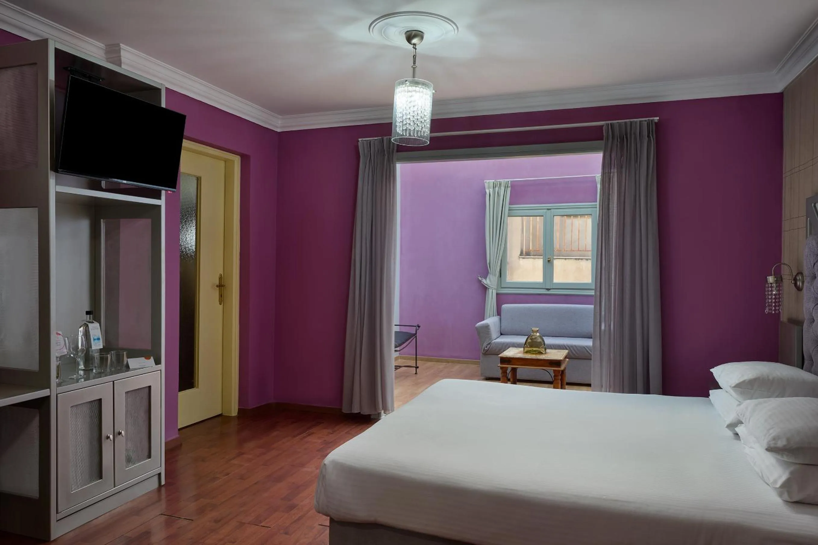Bed in Delphi Art Hotel by Prima Hotels