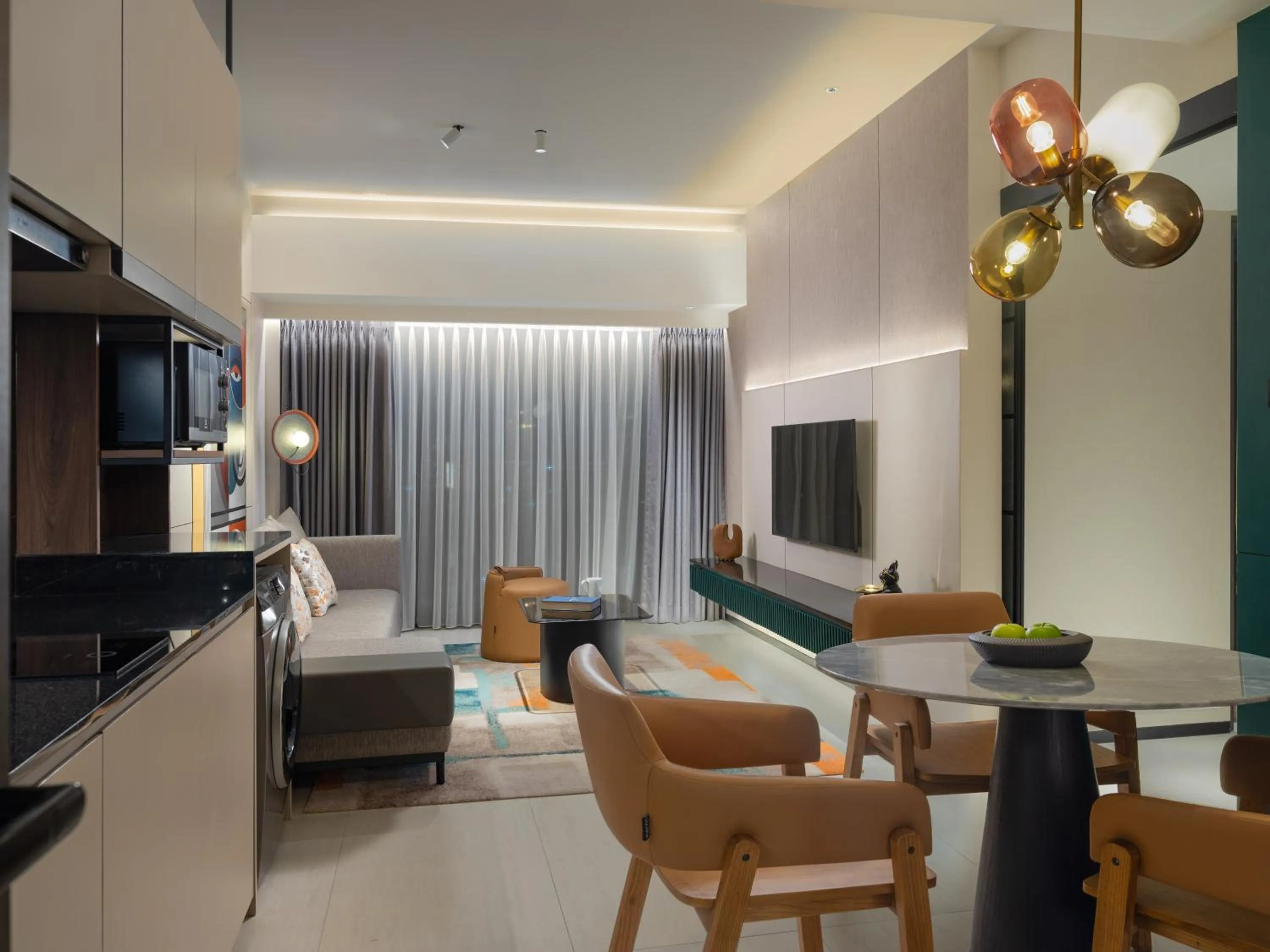 Living room, Bed in Herloom Hotel & Residence BSD Tangerang