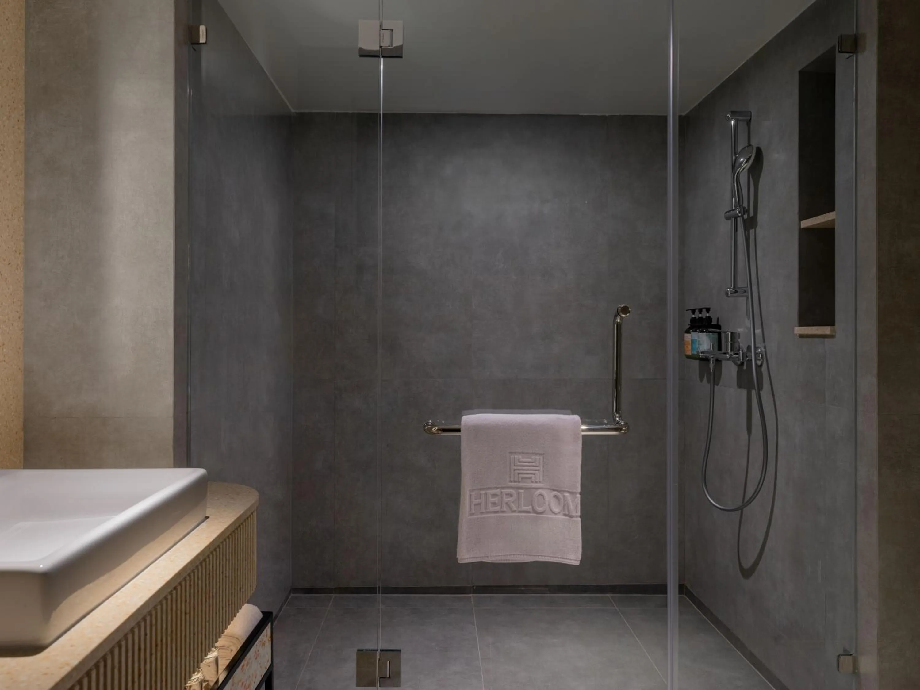 Shower in Herloom Hotel & Residence BSD Tangerang