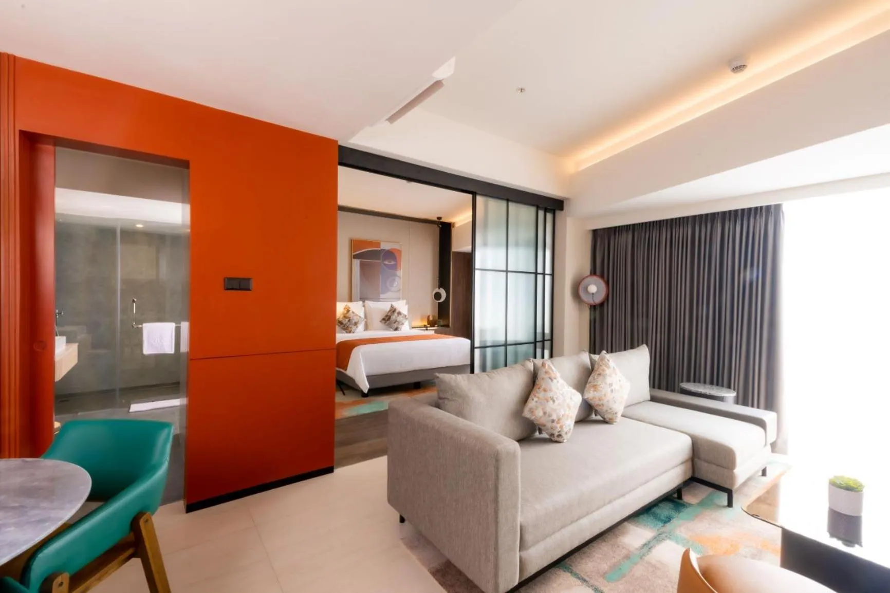 Seating area in Herloom Hotel & Residence BSD Tangerang