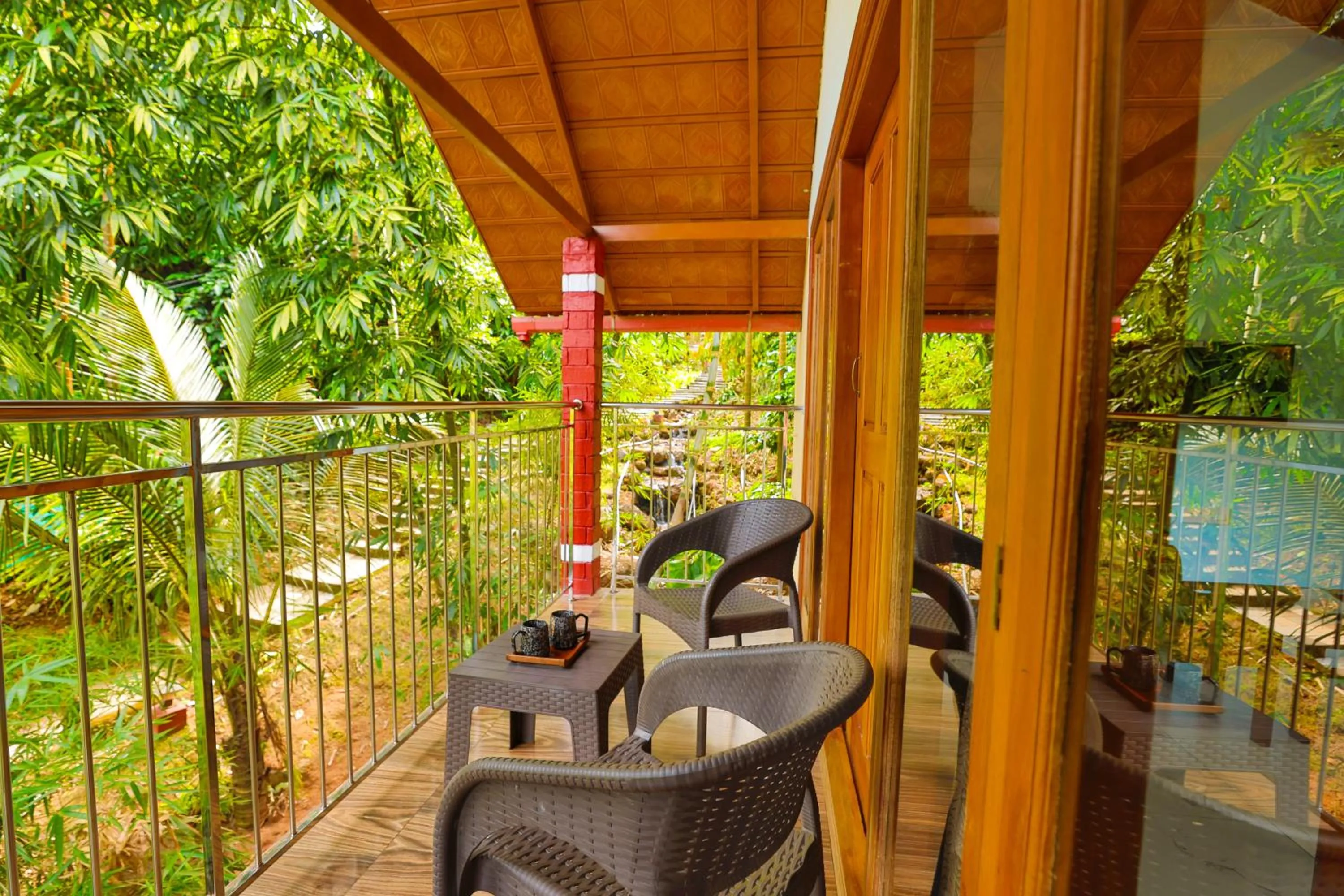 Balcony/Terrace in Hill Crest Resort - Coorg