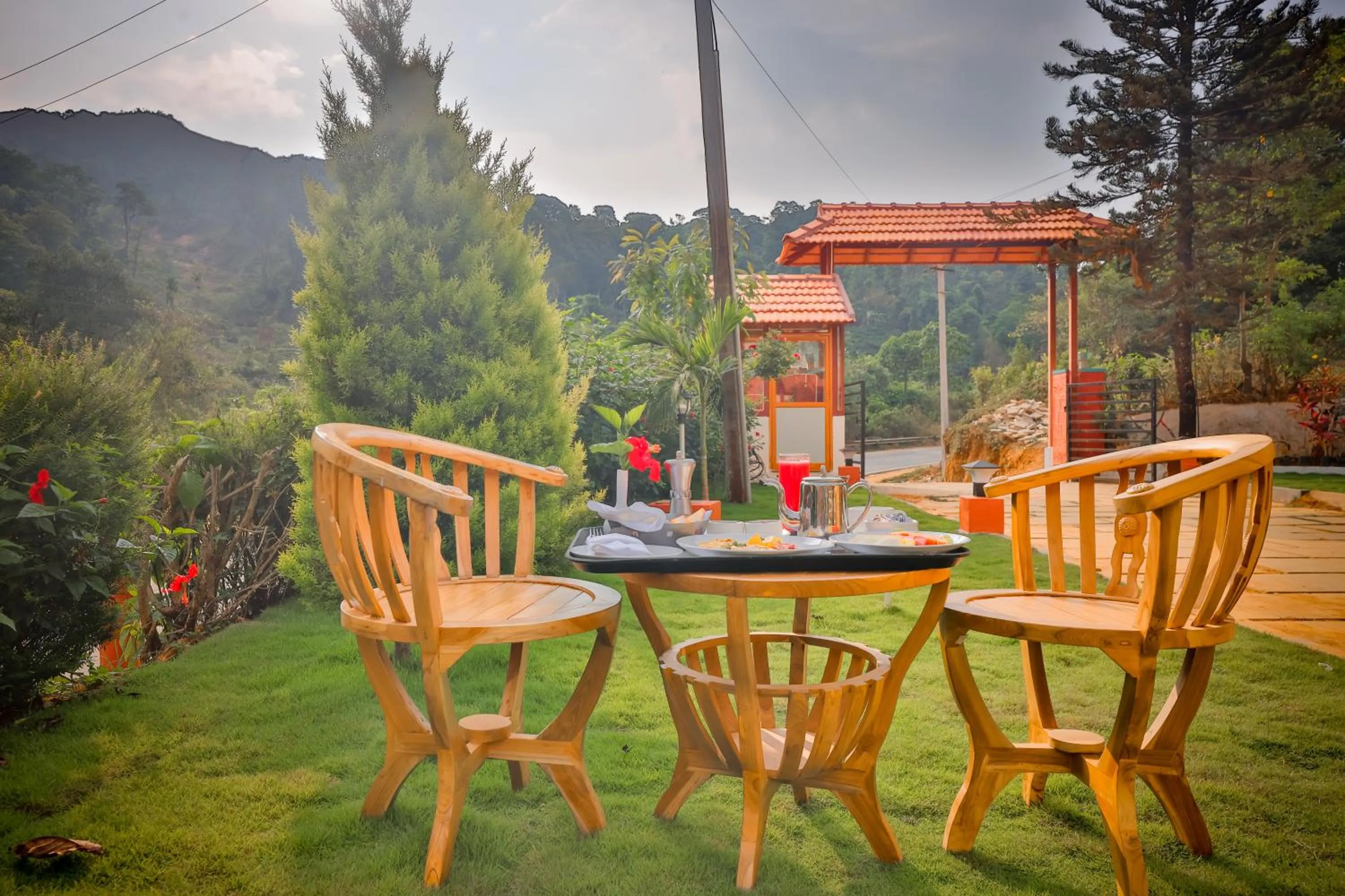 Garden in Hill Crest Resort - Coorg