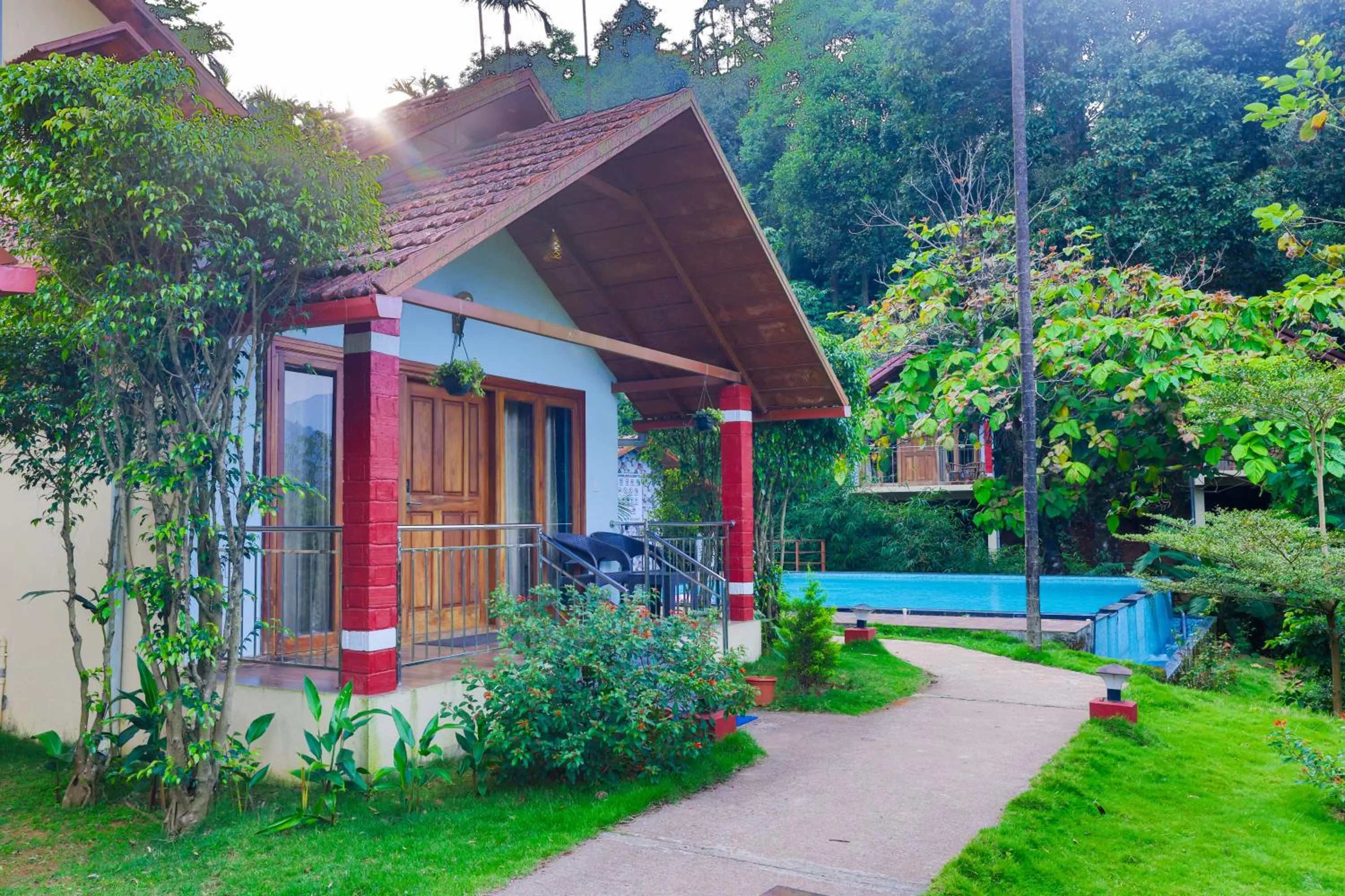 Facade/entrance in Hill Crest Resort - Coorg