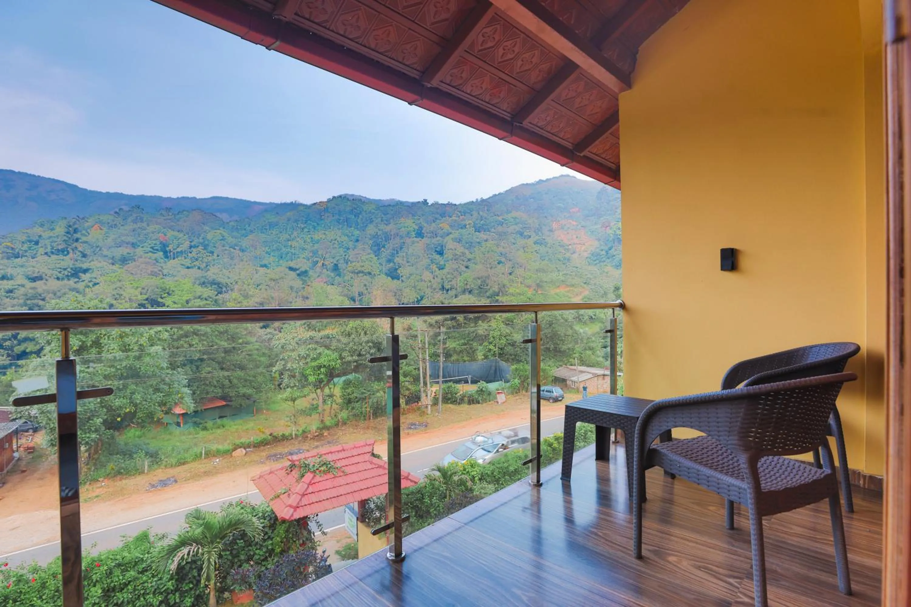 Balcony/Terrace in Hill Crest Resort - Coorg