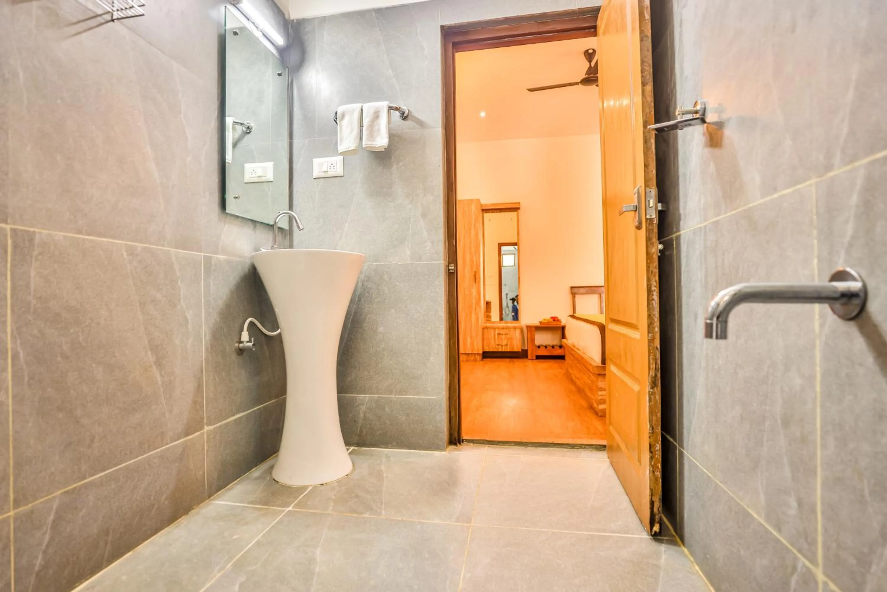 Bathroom in Hill Crest Resort - Coorg