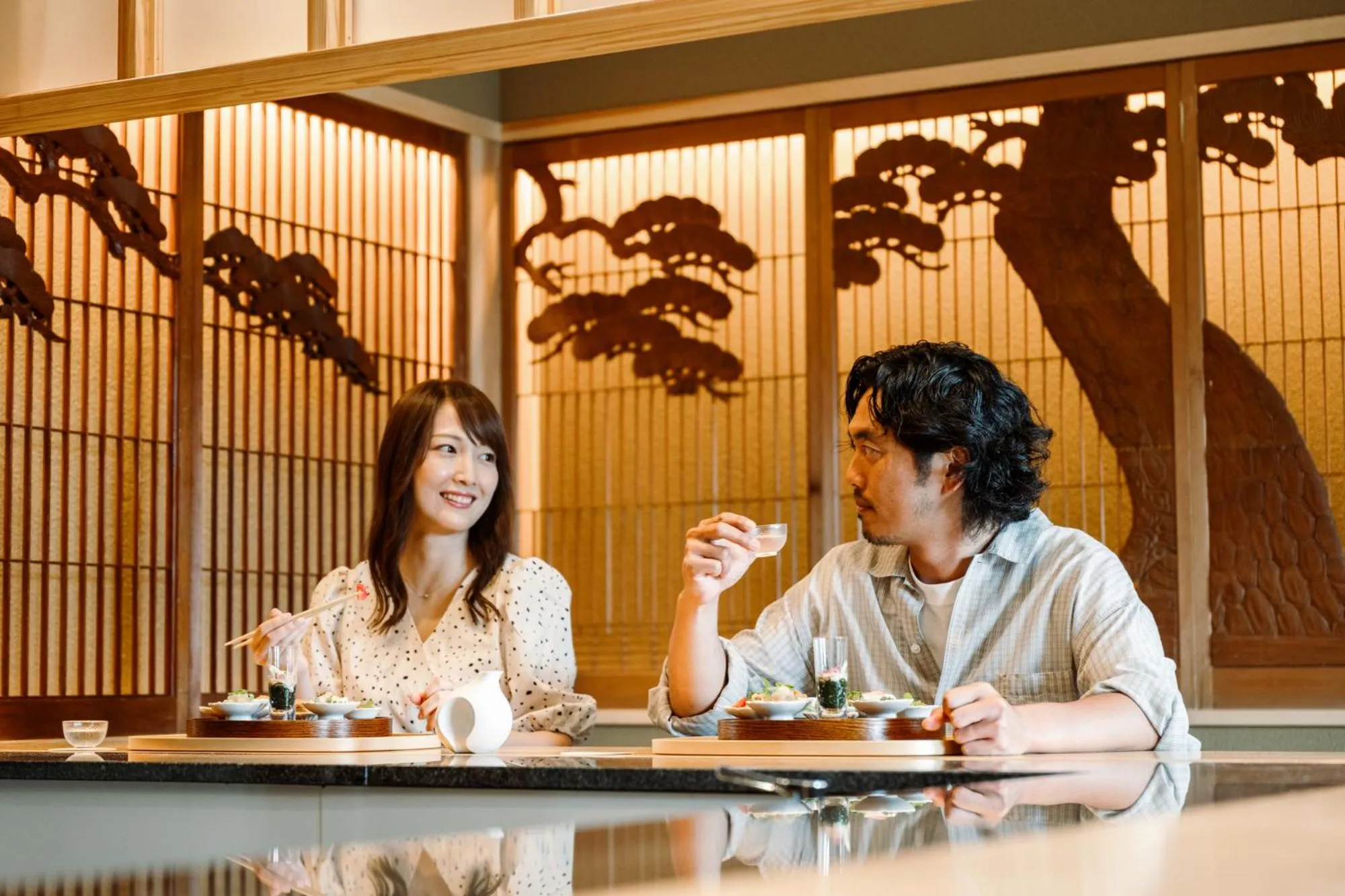 Restaurant/places to eat in UreshinoOnsen URESHINO YADOYA