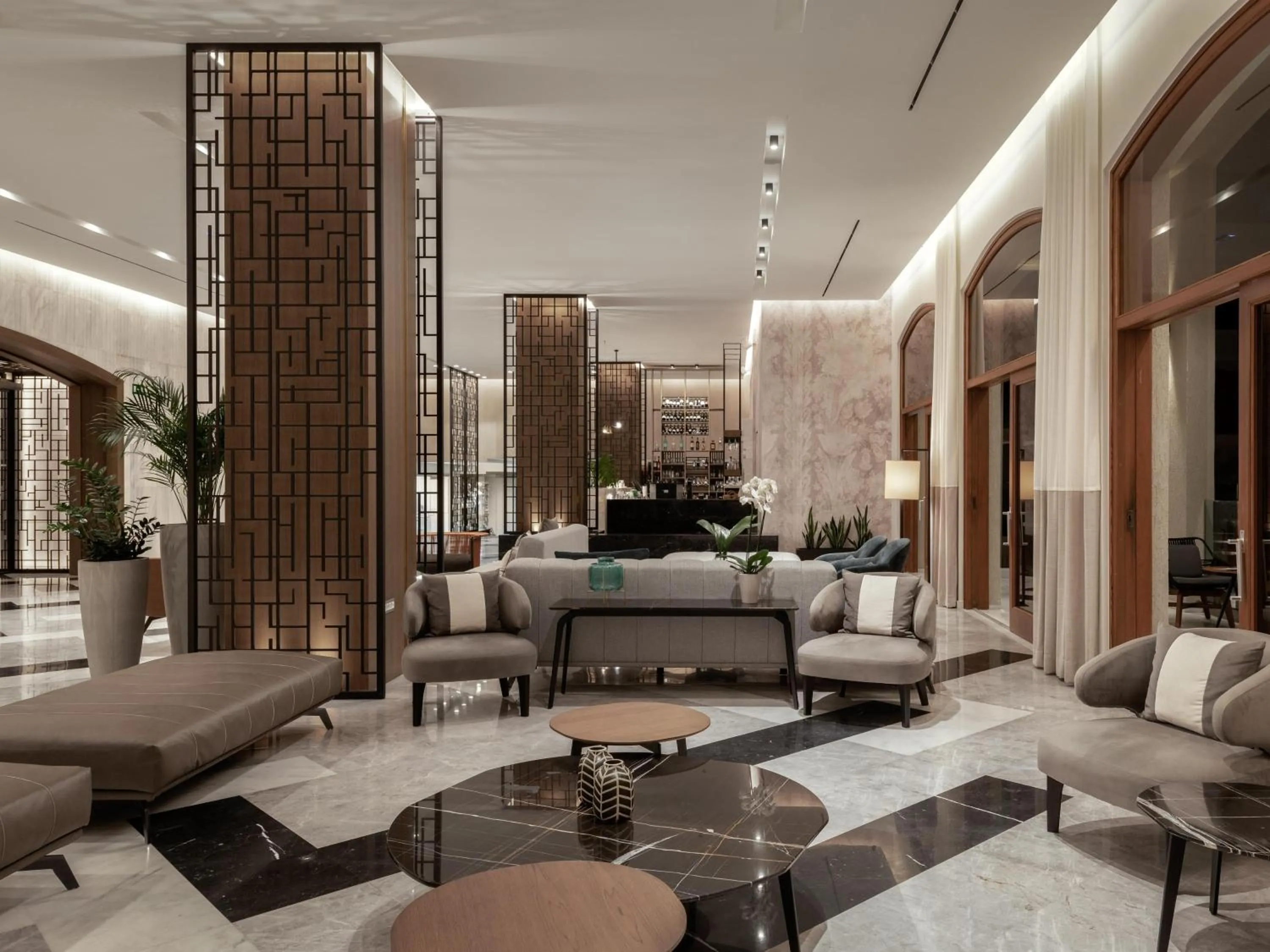 Lobby or reception in Theartemis Palace