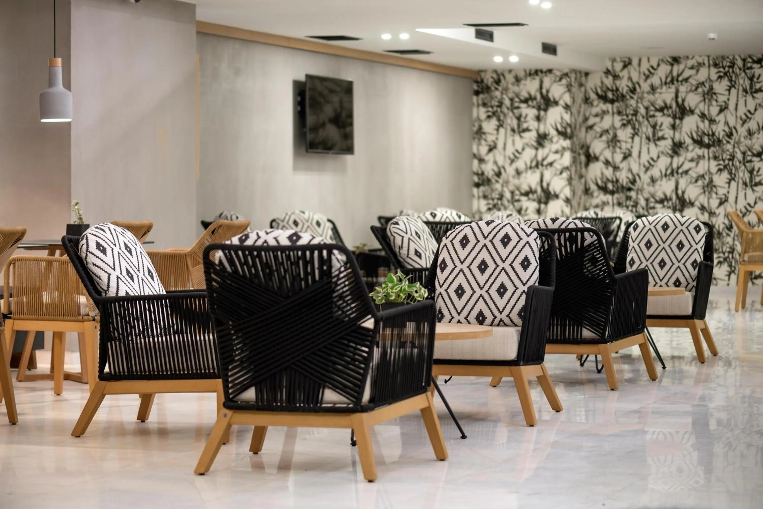 Lounge or bar in Theartemis Palace