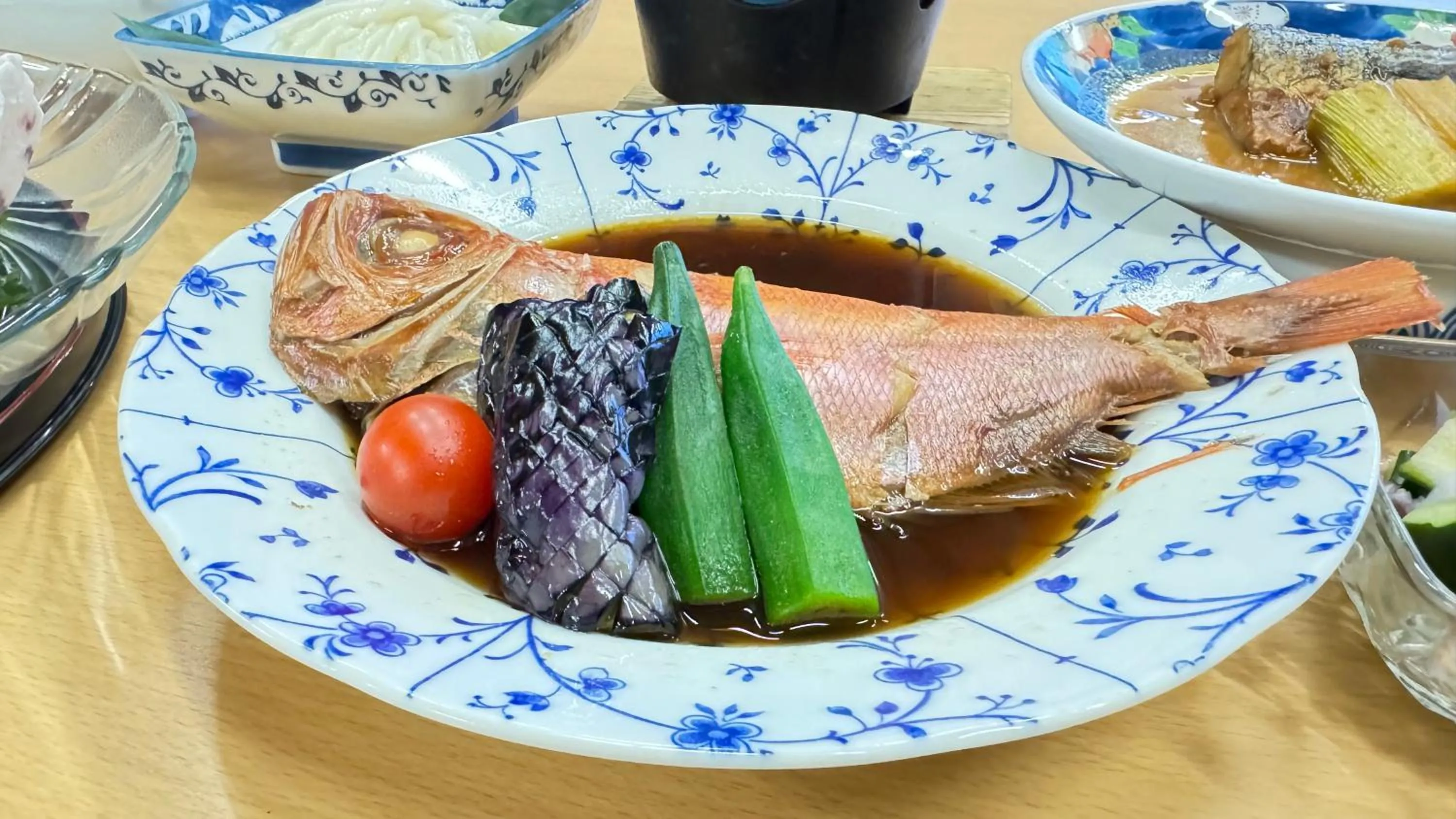 Dinner in Izu Atagawa Onsen Hotel Gyokuryu