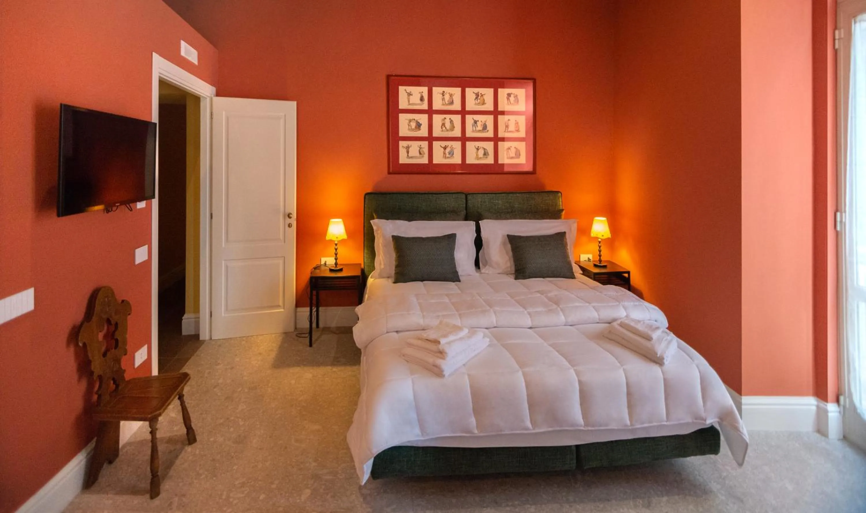 Bed in MONART HOSPITALITY Capodimonte