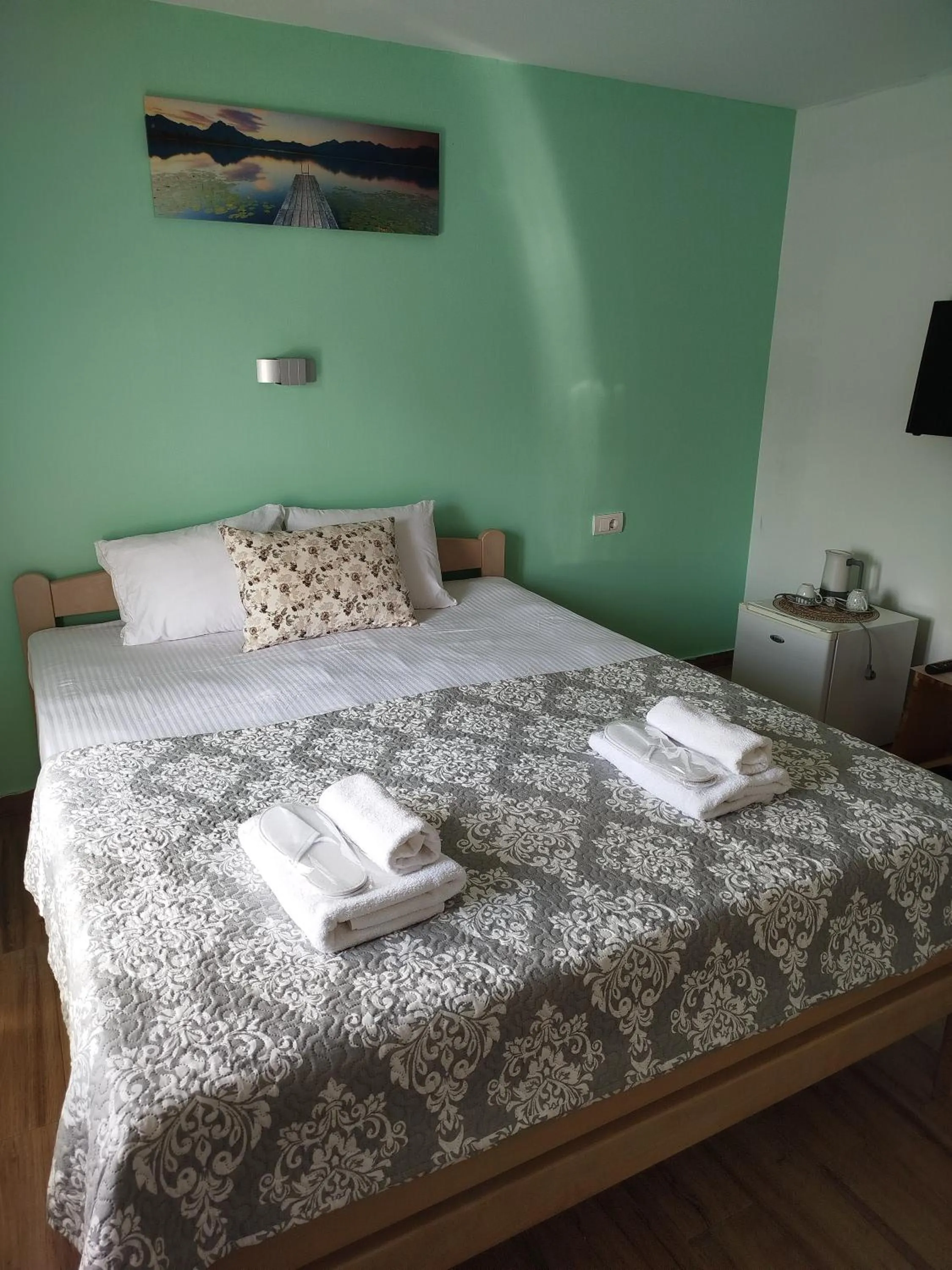 Bed in Serenita Stone House