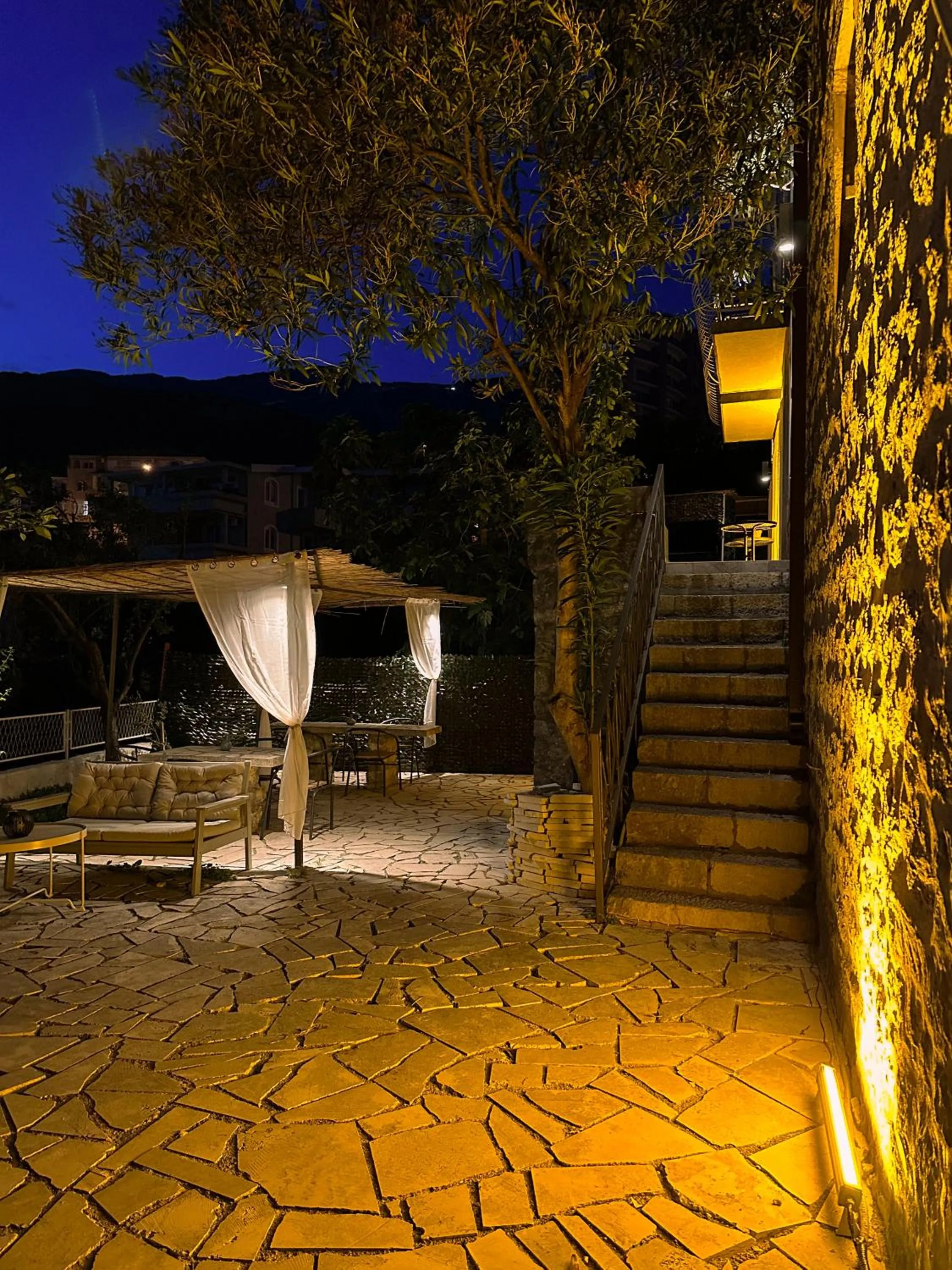 Patio in Serenita Stone House