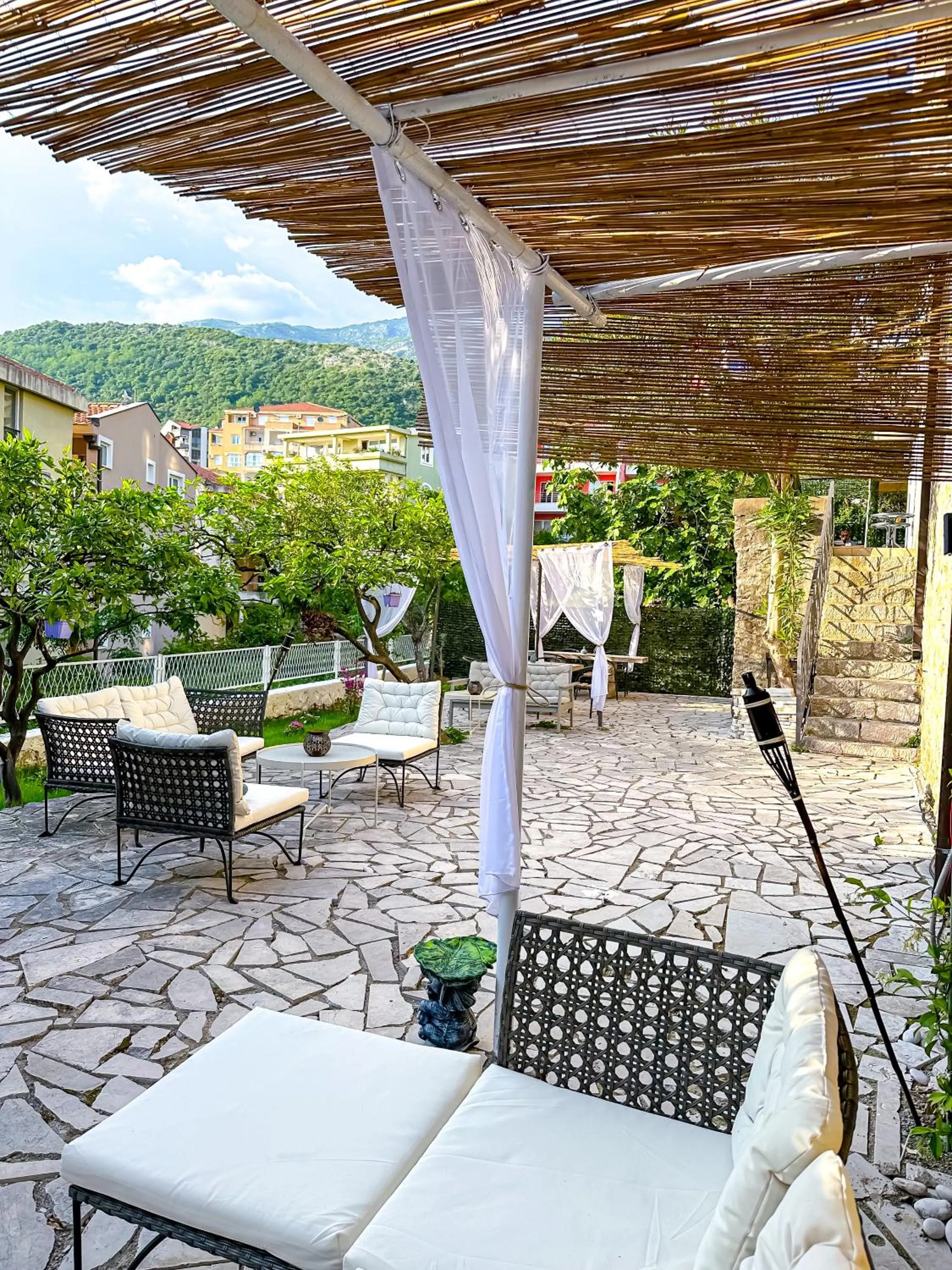 Garden in Serenita Stone House