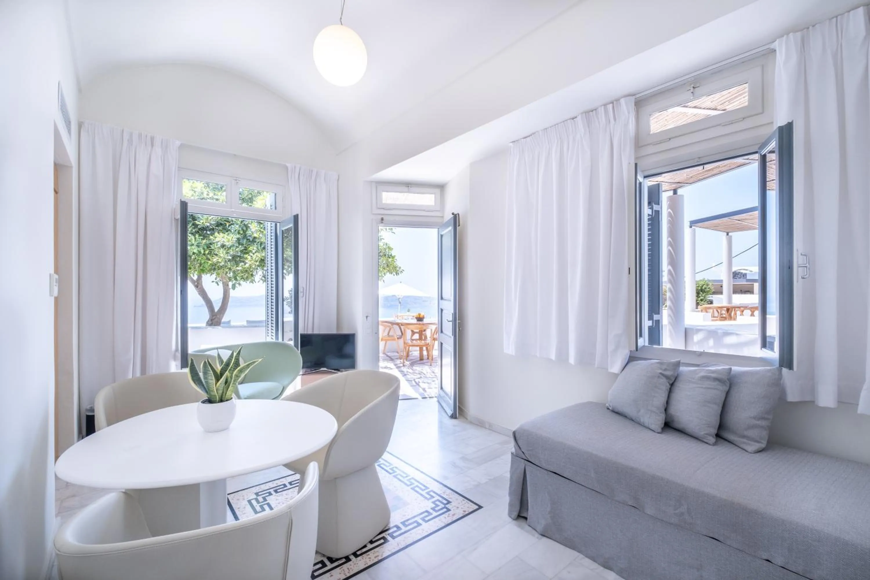 Living room in Xenones Filotera