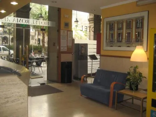Lobby or reception in Roma Reial