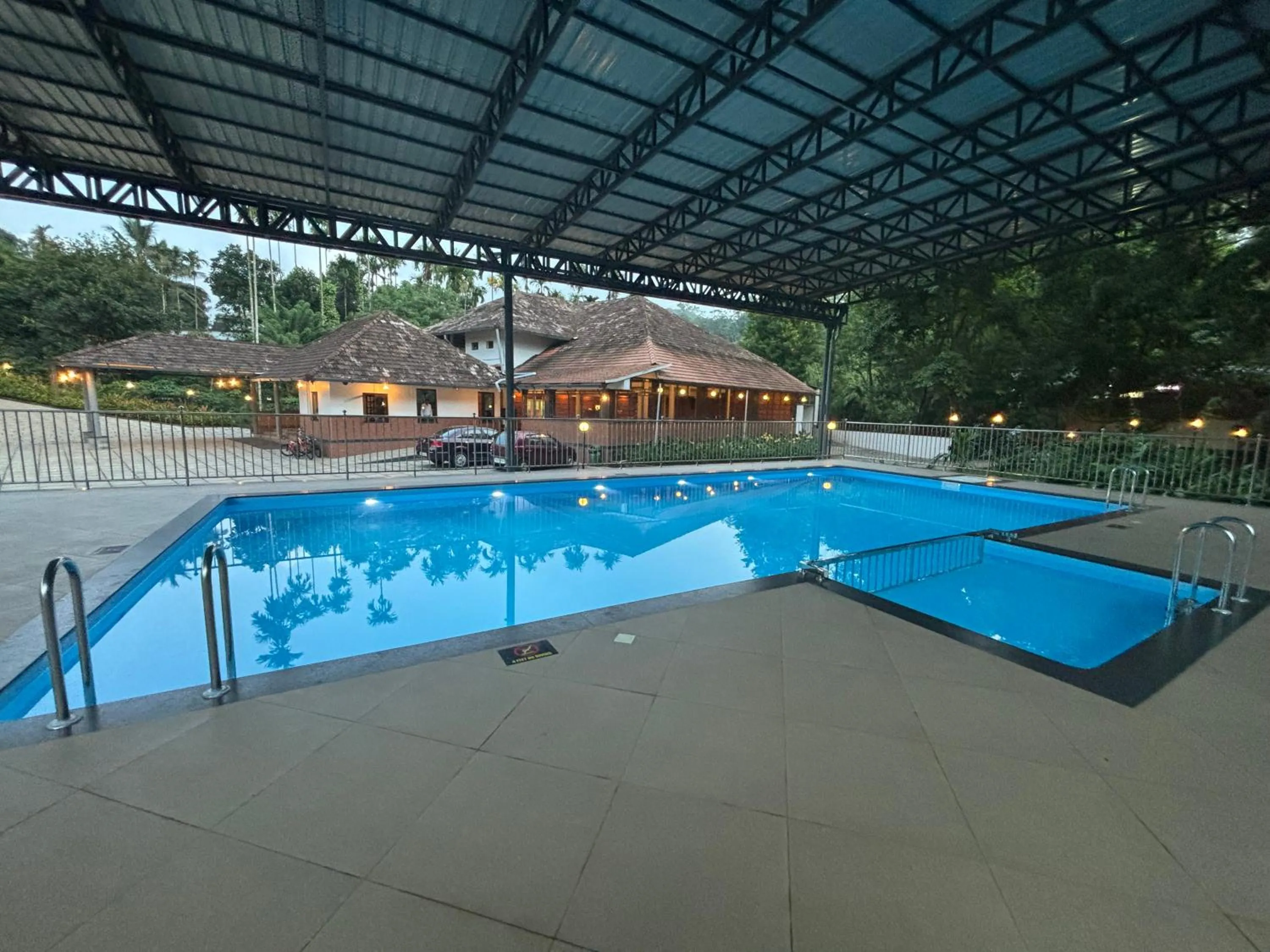 Swimming pool in Sterling Vythiri Wayanad