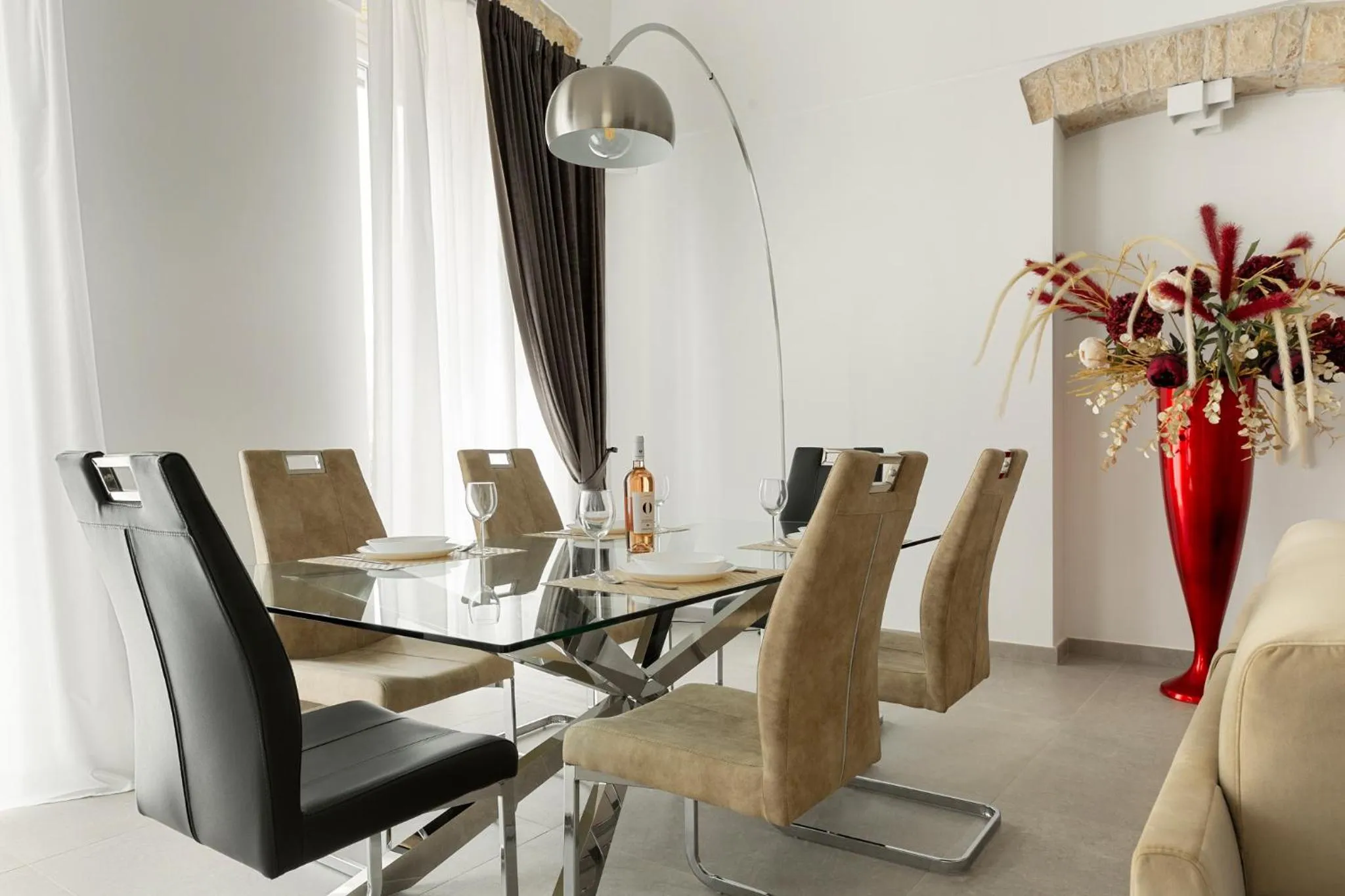 Seating area in Casa Massima Suites & SPA