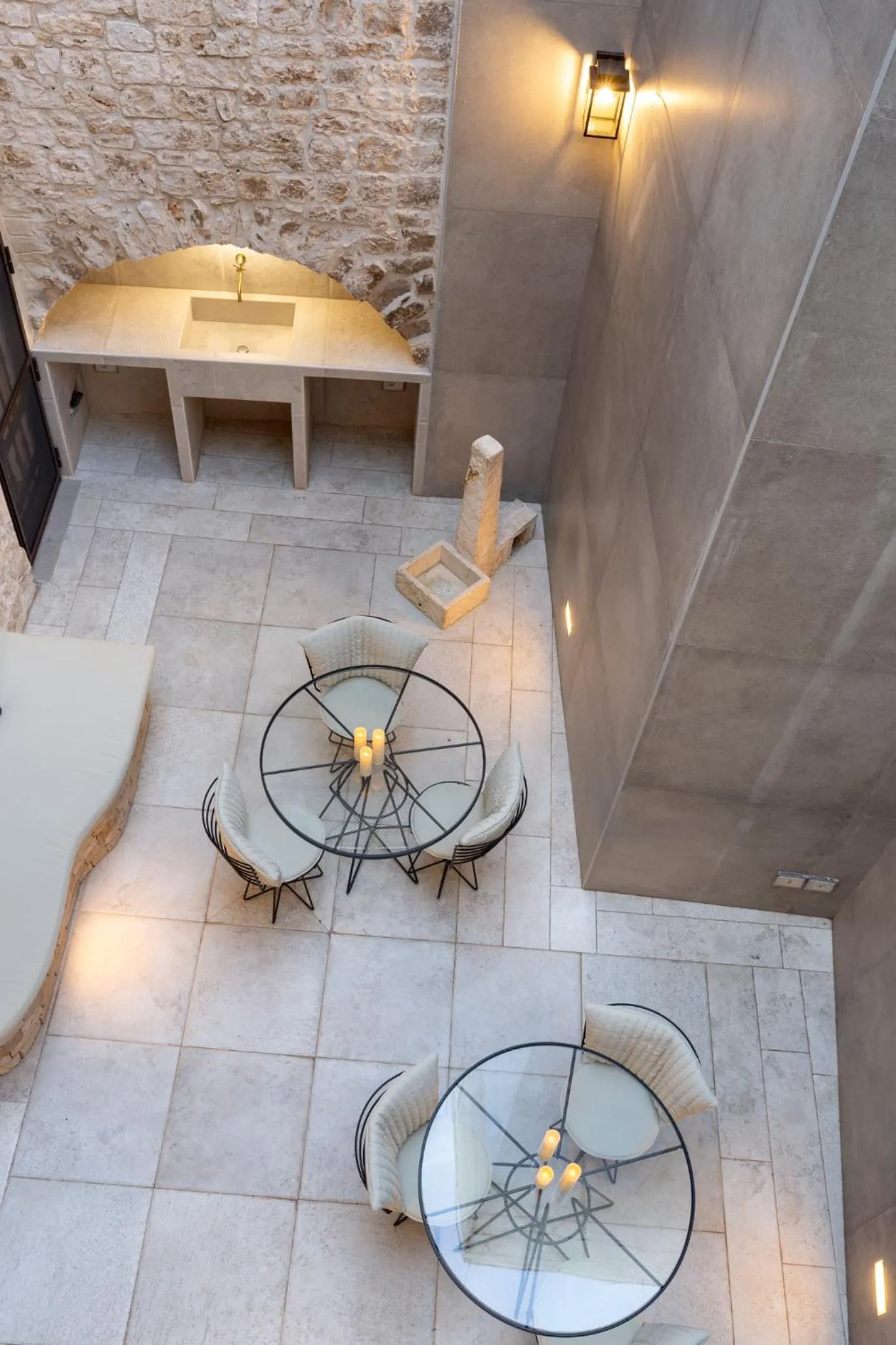 Patio in Casa Massima Suites & SPA