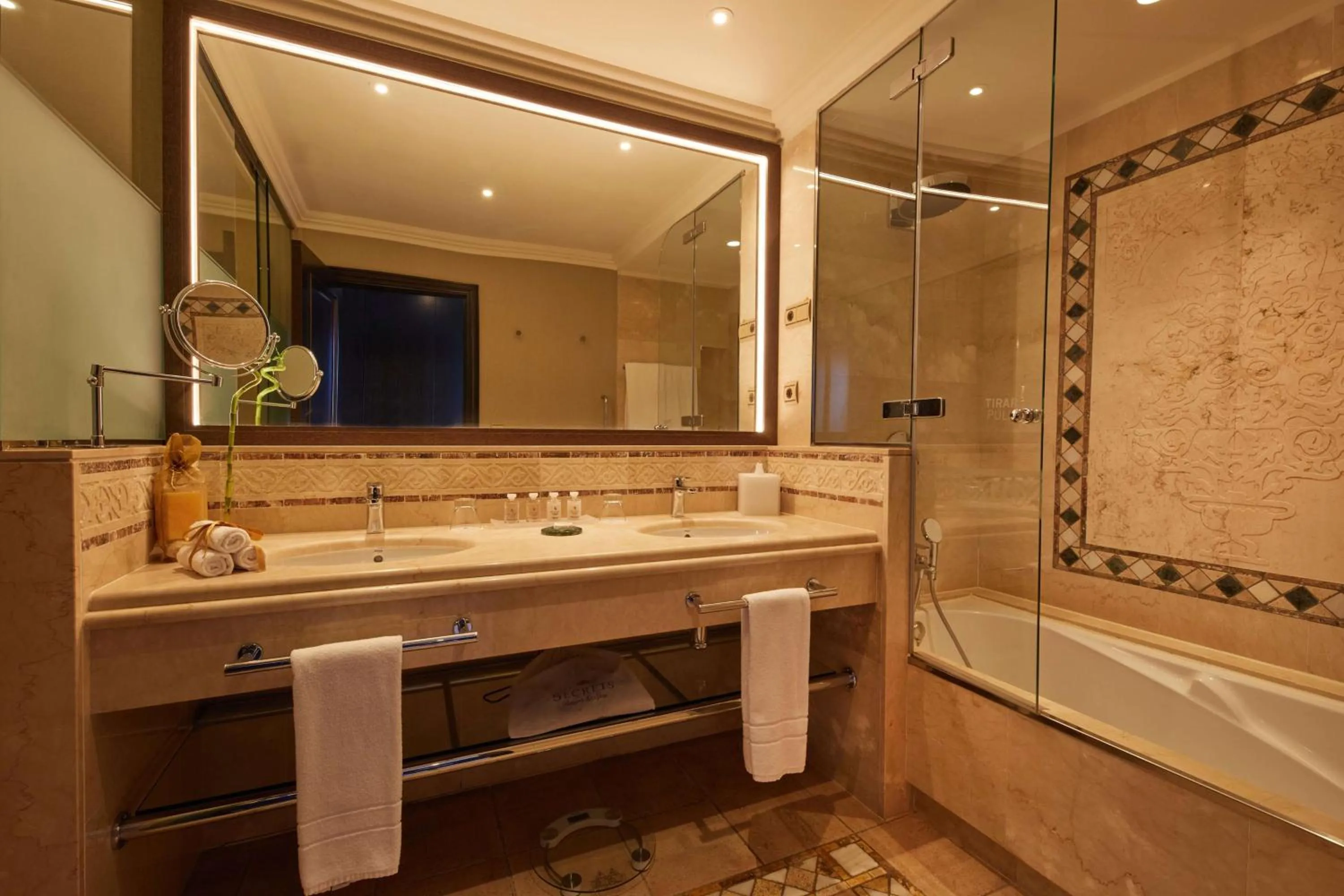 Bathroom in Secrets Bahía Real Resort & Spa Adults only