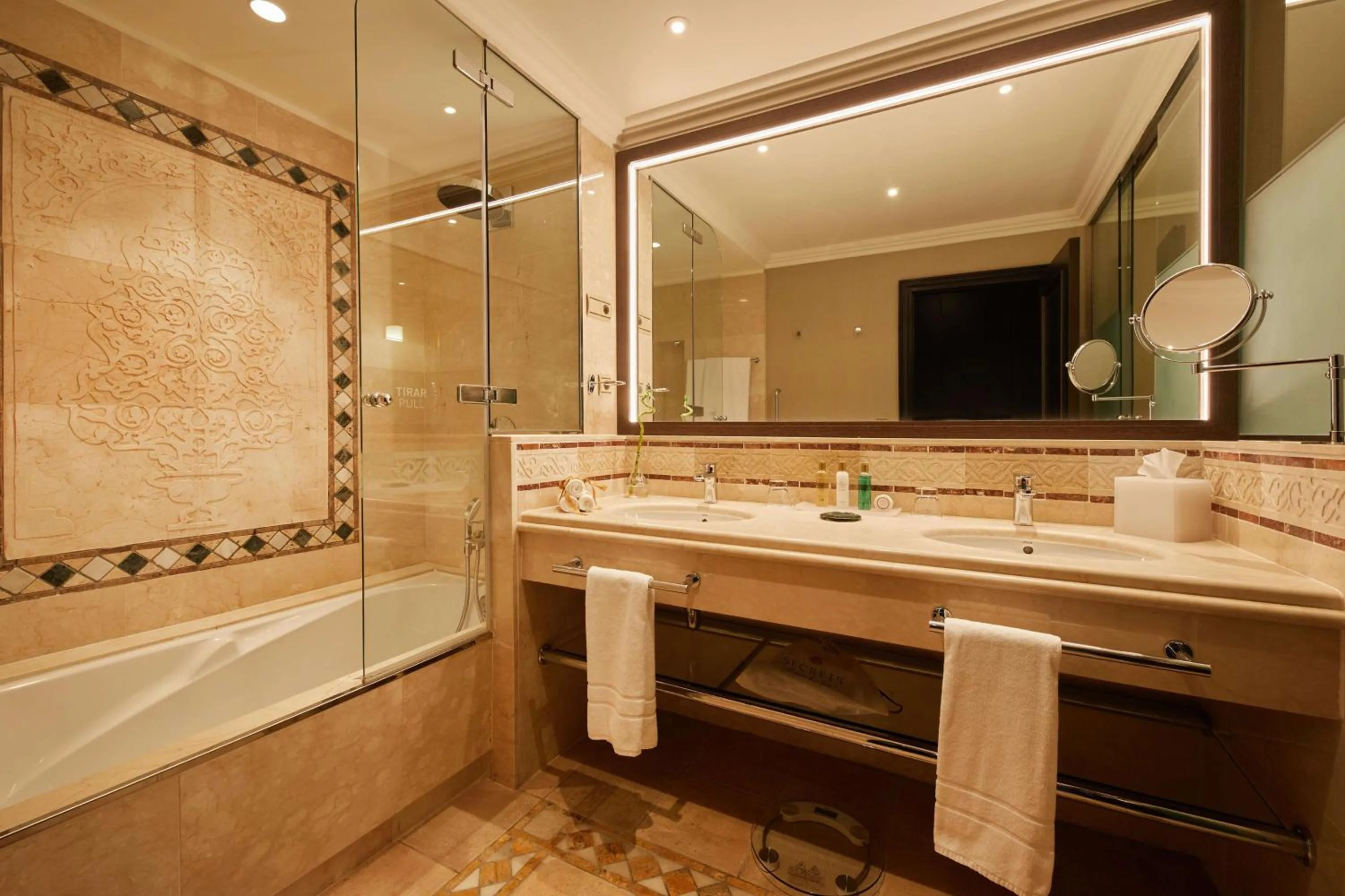 Bathroom in Secrets Bahía Real Resort & Spa Adults only