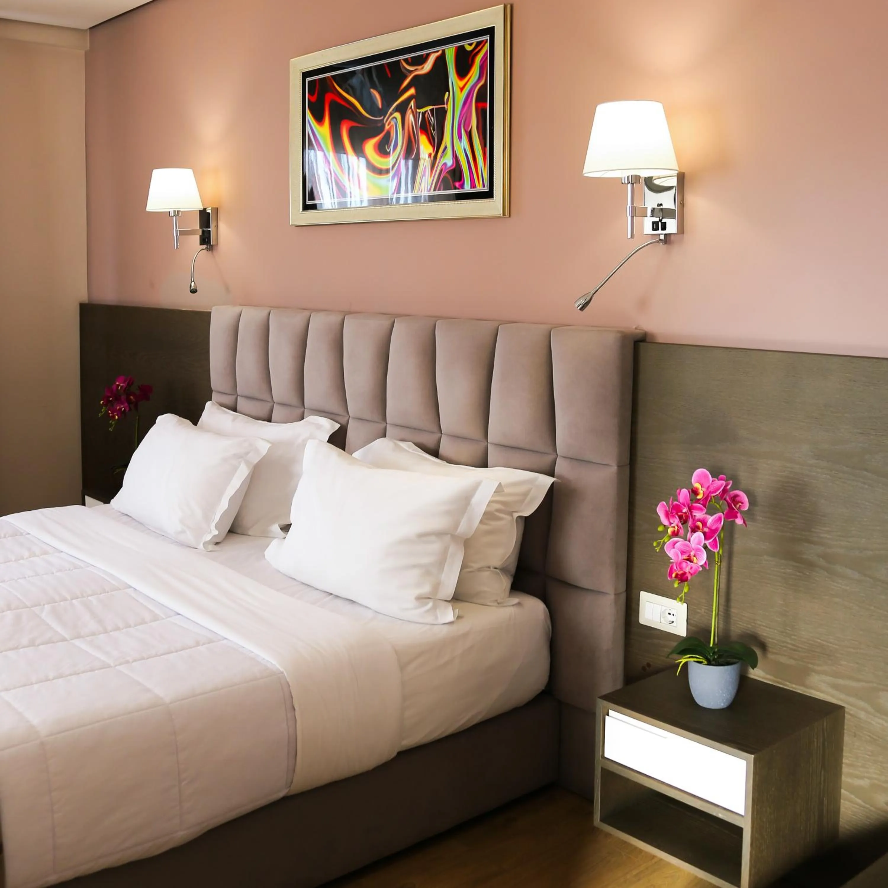 Bed in Doanesia Premium Hotel & Spa