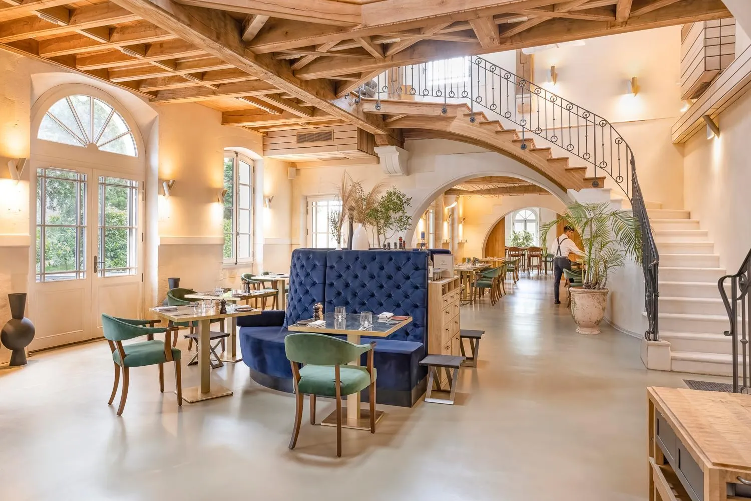 Restaurant/places to eat in La Nauve, Hôtel & Jardin - Relais & Châteaux