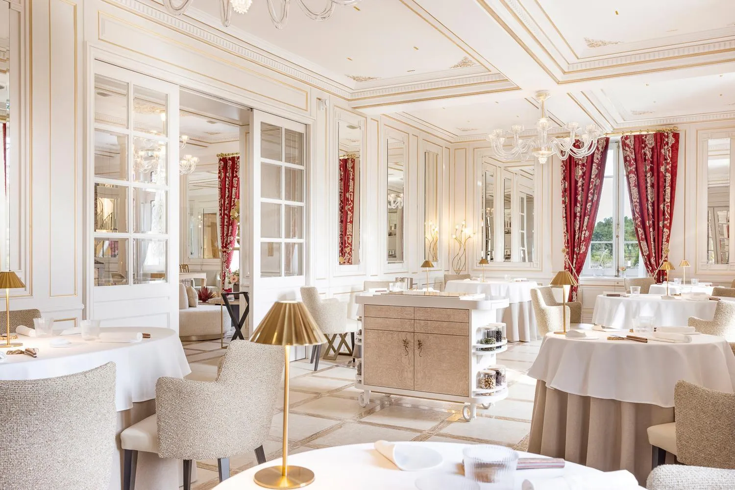 Restaurant/places to eat in La Nauve, Hôtel & Jardin - Relais & Châteaux