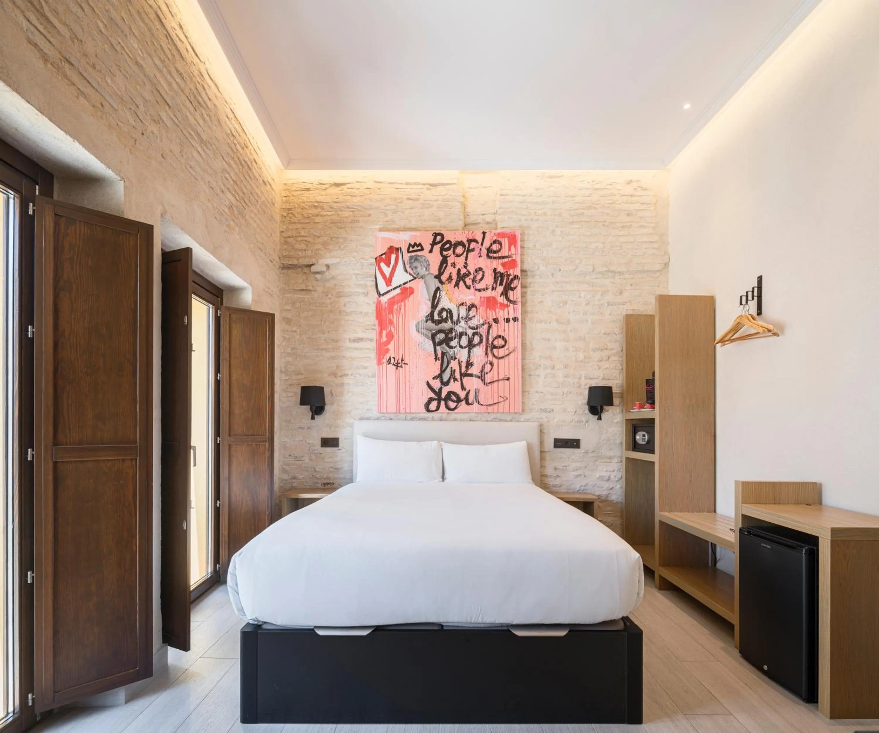 Bed in Casa ART Sevilla