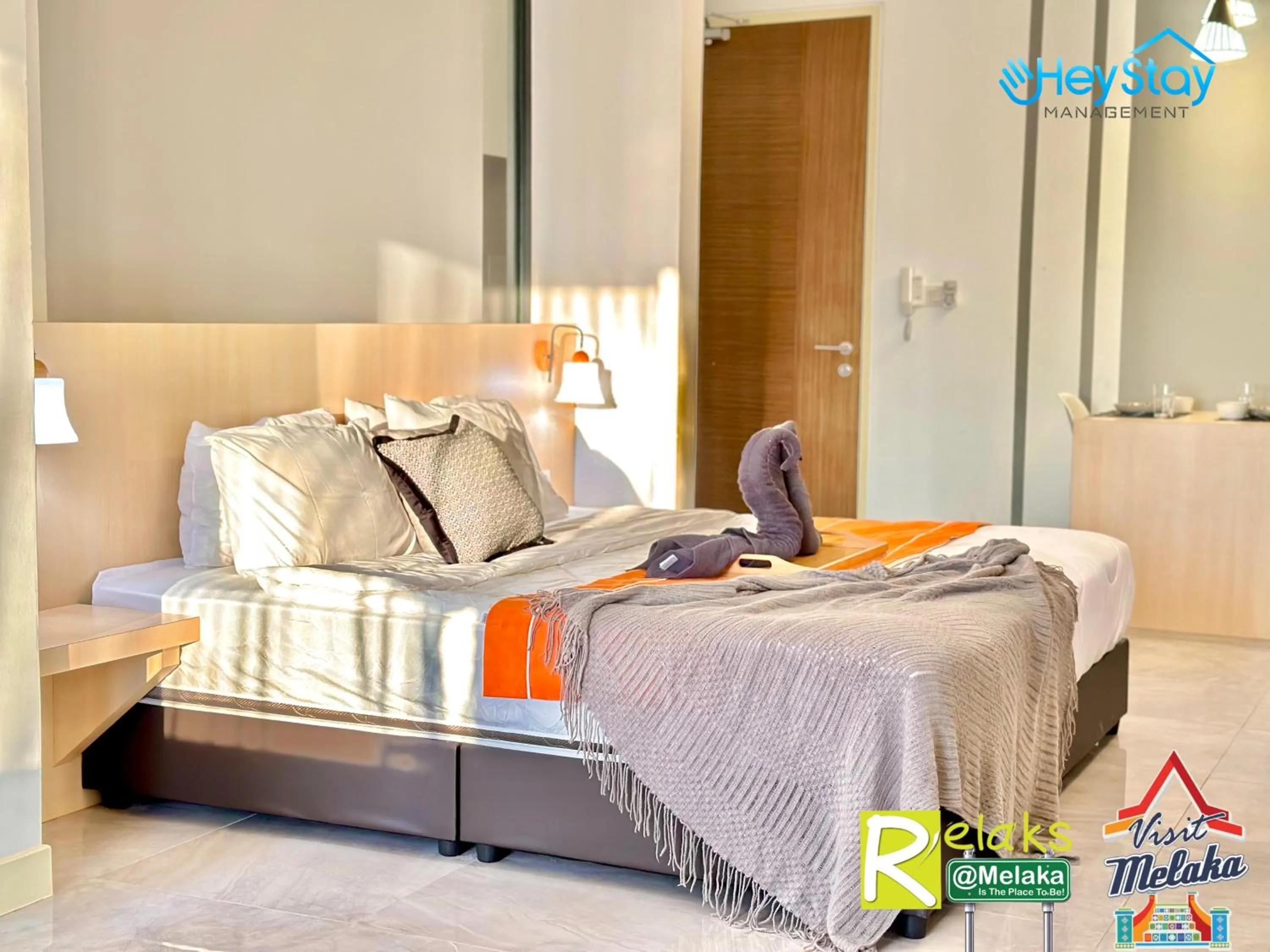 Bed in Imperio Residence By Heystay Management