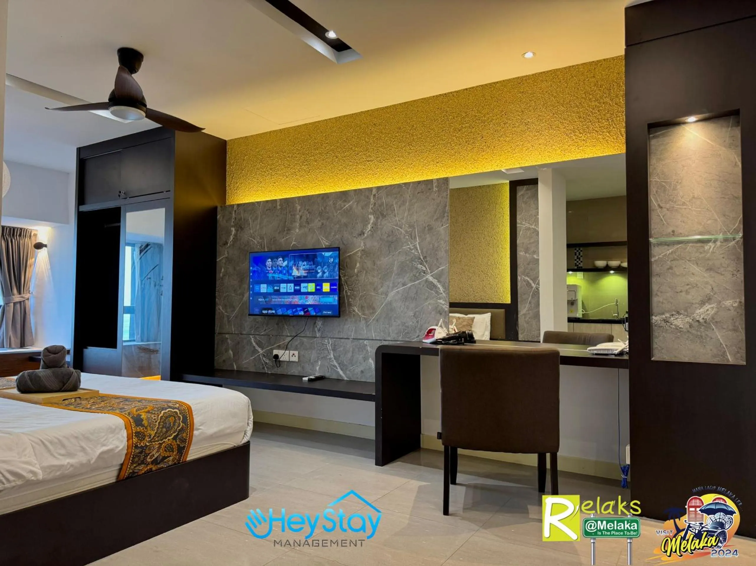 Bed in Imperio Residence By Heystay Management