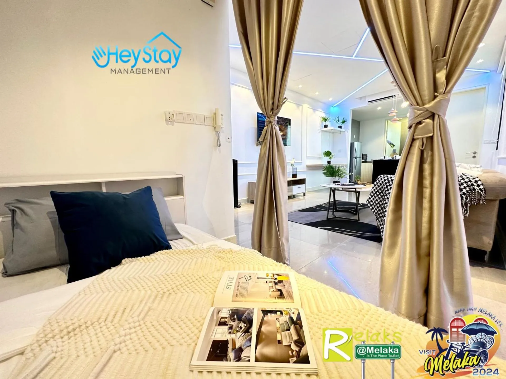 Bed in Imperio Residence By Heystay Management