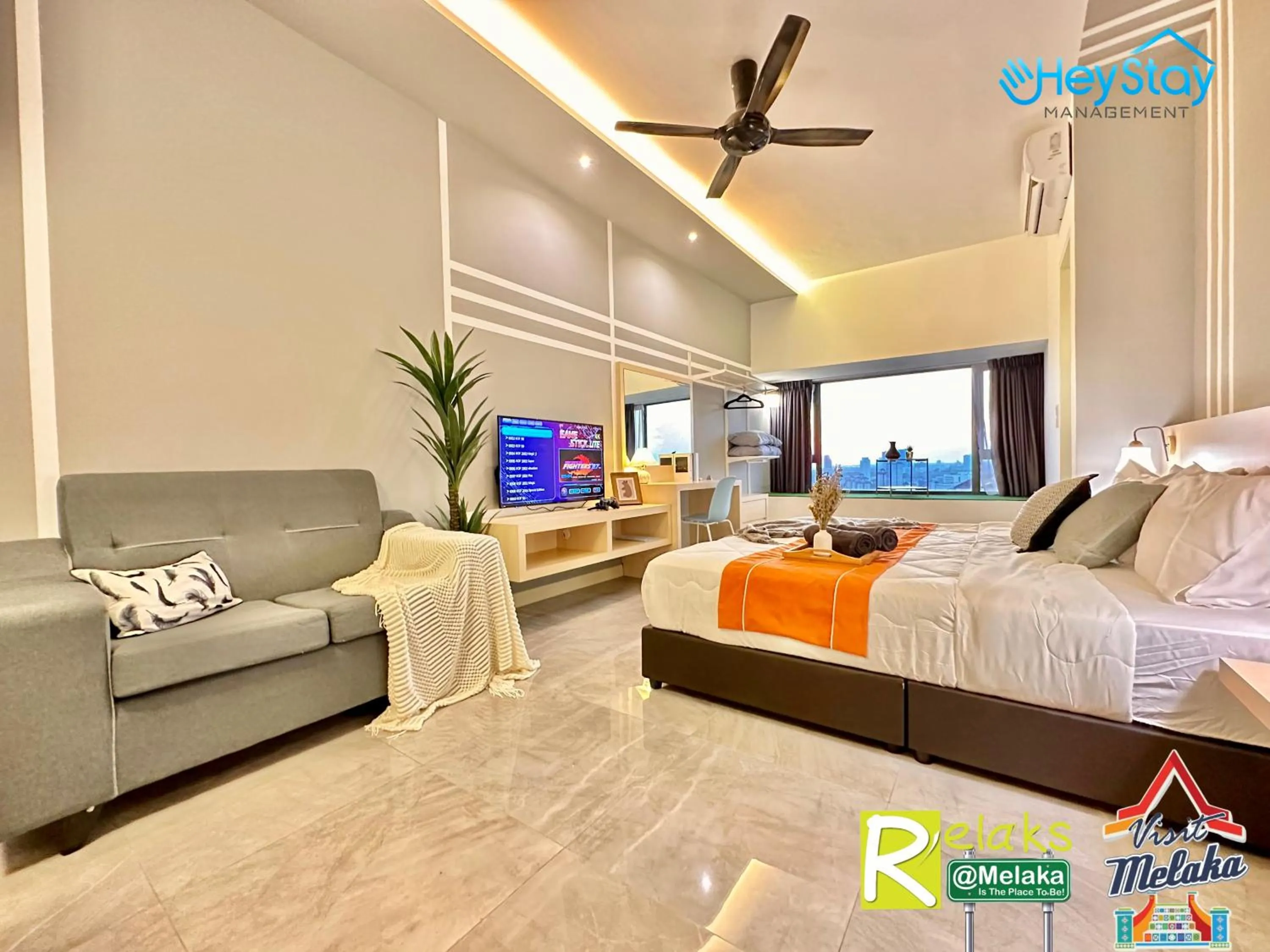 Bed in Imperio Residence By Heystay Management